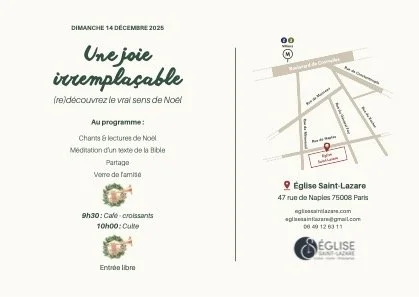 Une joie irremplaçable Noël 2025