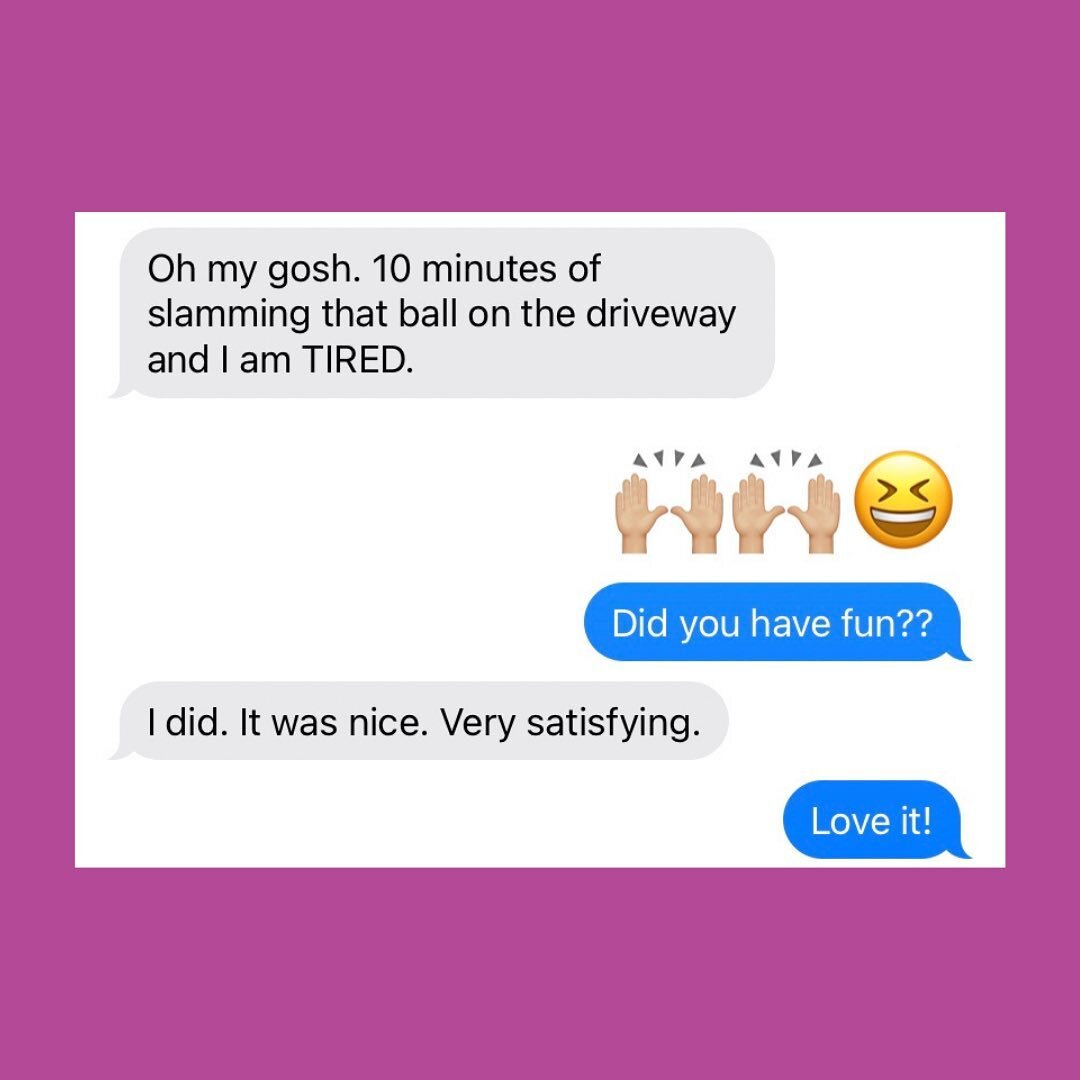 ✨ This is a text from one of my clients who came to me wanting to feel stronger and healthier but had had many bad experiences with exercise and trainers in the past.
 ⠀⠀⠀⠀⠀⠀⠀⠀⠀⠀⠀⠀
She&rsquo;s been working hard to let go of all of the &ldquo;should&r