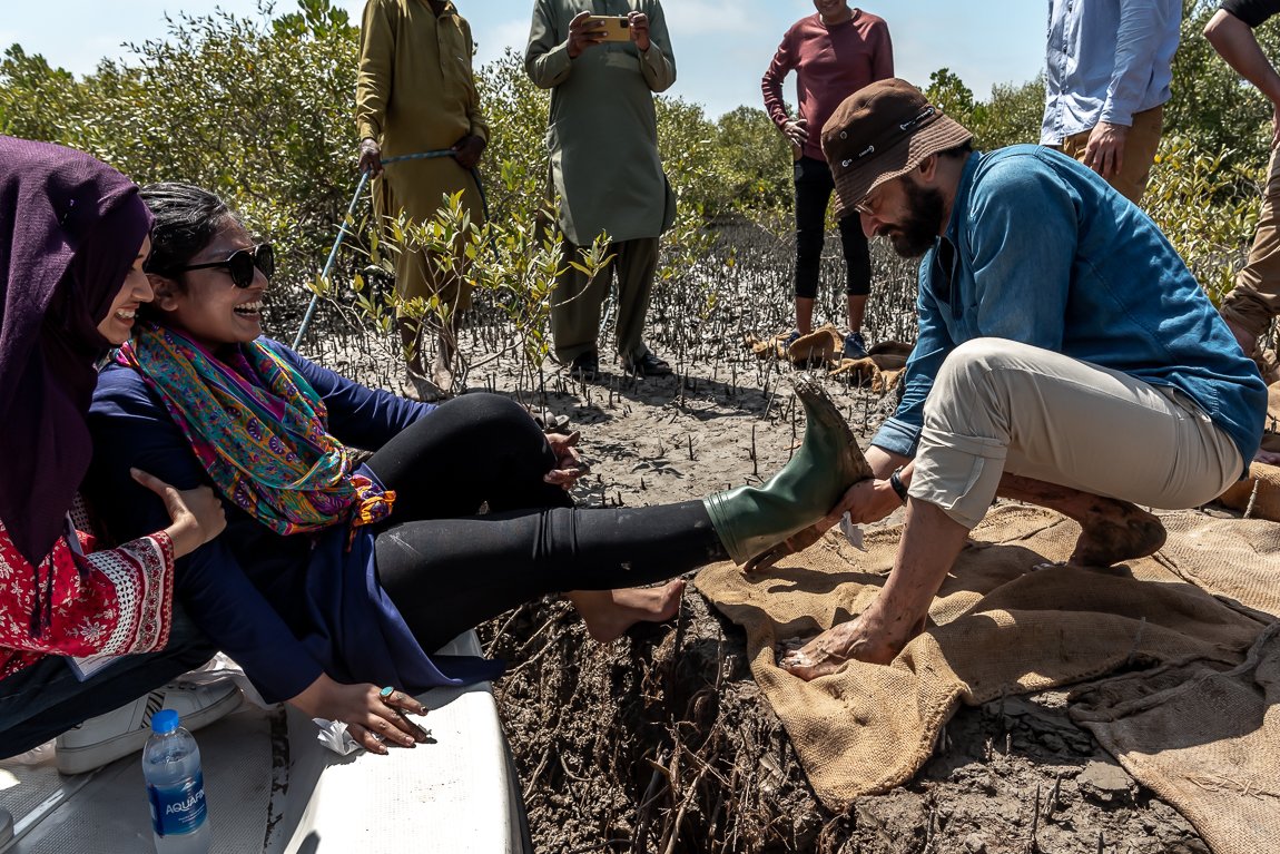 220316-Pakistan-training-mangroves-muddy-boots.jpg