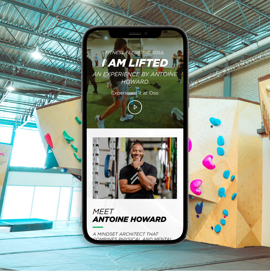 Responsive Web Design and Development for OSO Climbing Gyms by The Uptown Agency