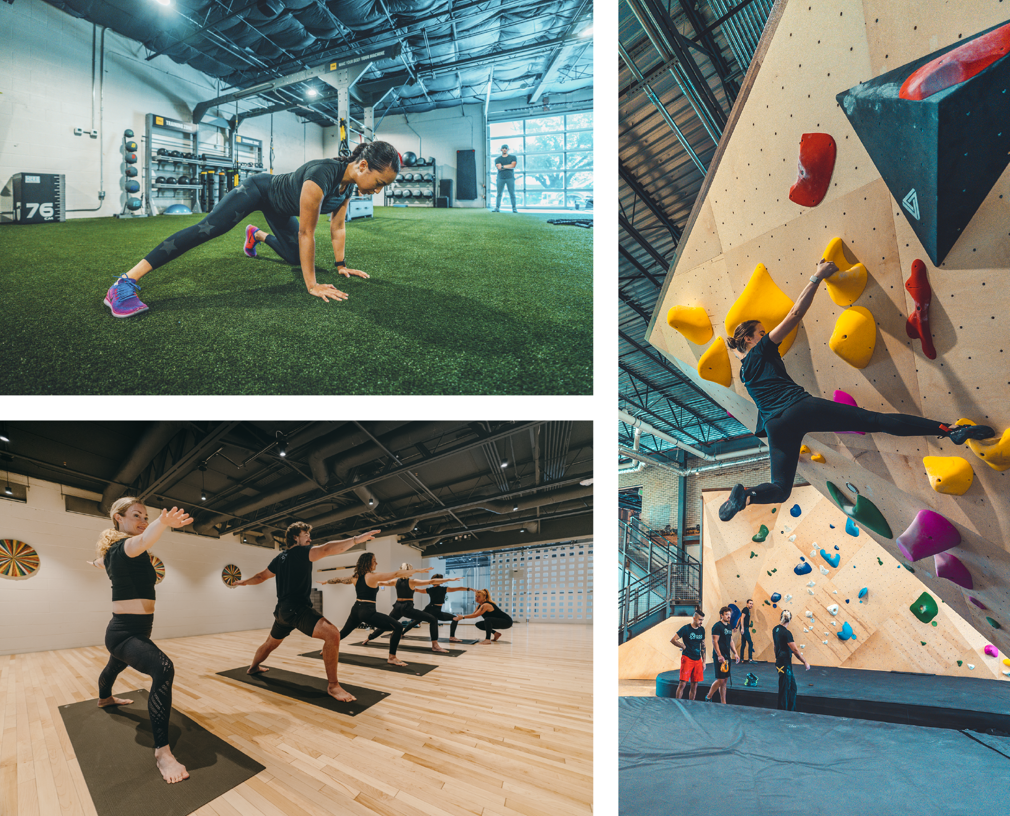 Brand Identity Design, Development, Photography, Video Production for OSO Climbing Gyms