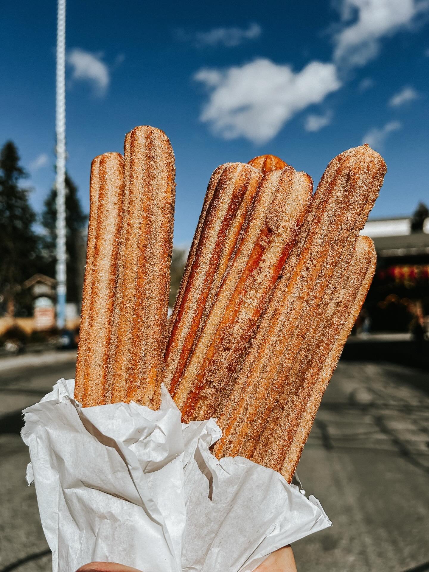 CHURRO SALE😋 2 churros for $2.50 (normally $4)

This weekend we are trying to move the rest of our churros out so we can make room for&hellip;..shave ice!!! It&rsquo;s almost that time! Come help us move the season along so we can get to the sunshin