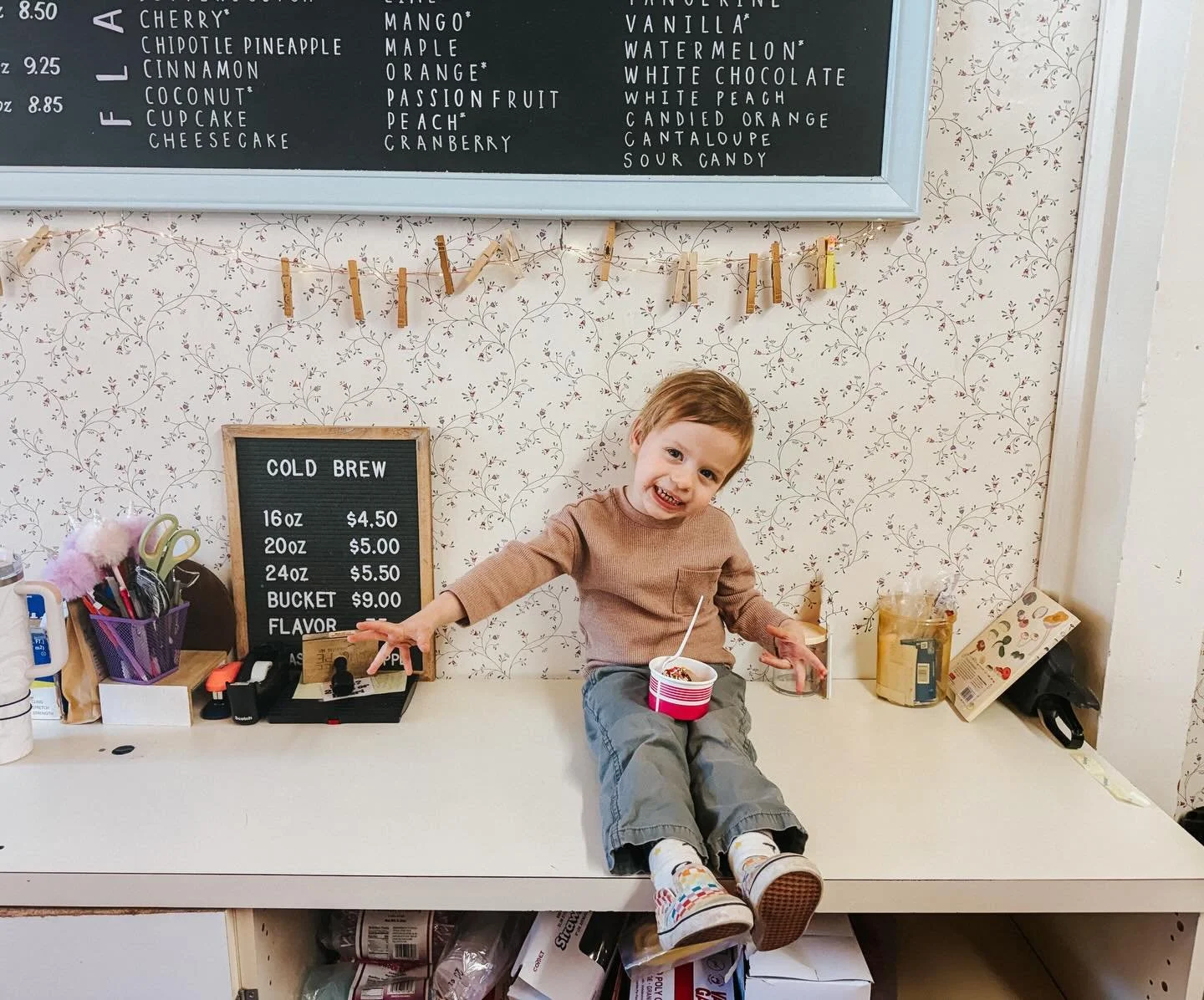 Oh, to grow up in a candy shoppe&hellip;🍬🍦🍭