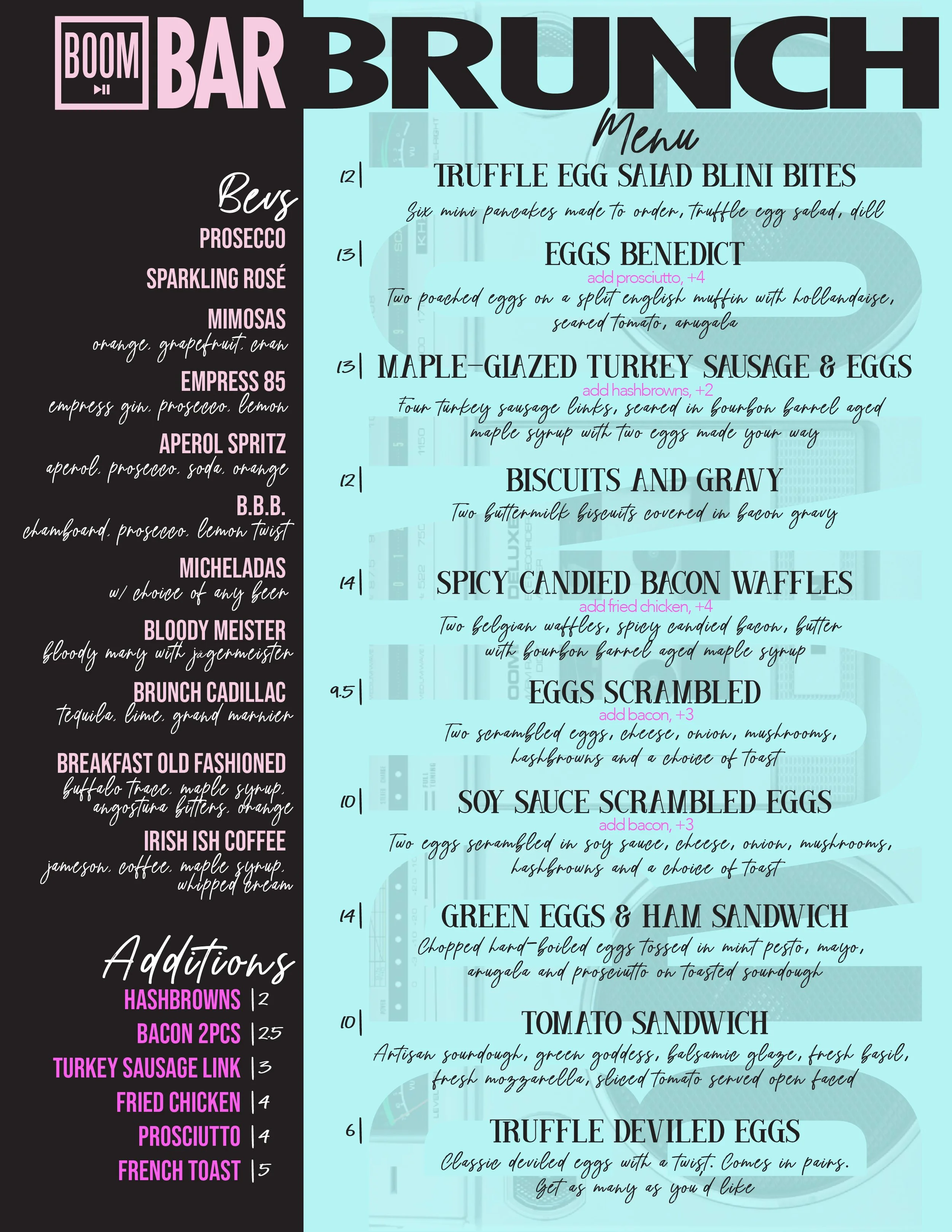 Brunch — Boombox Bar White Center, WA