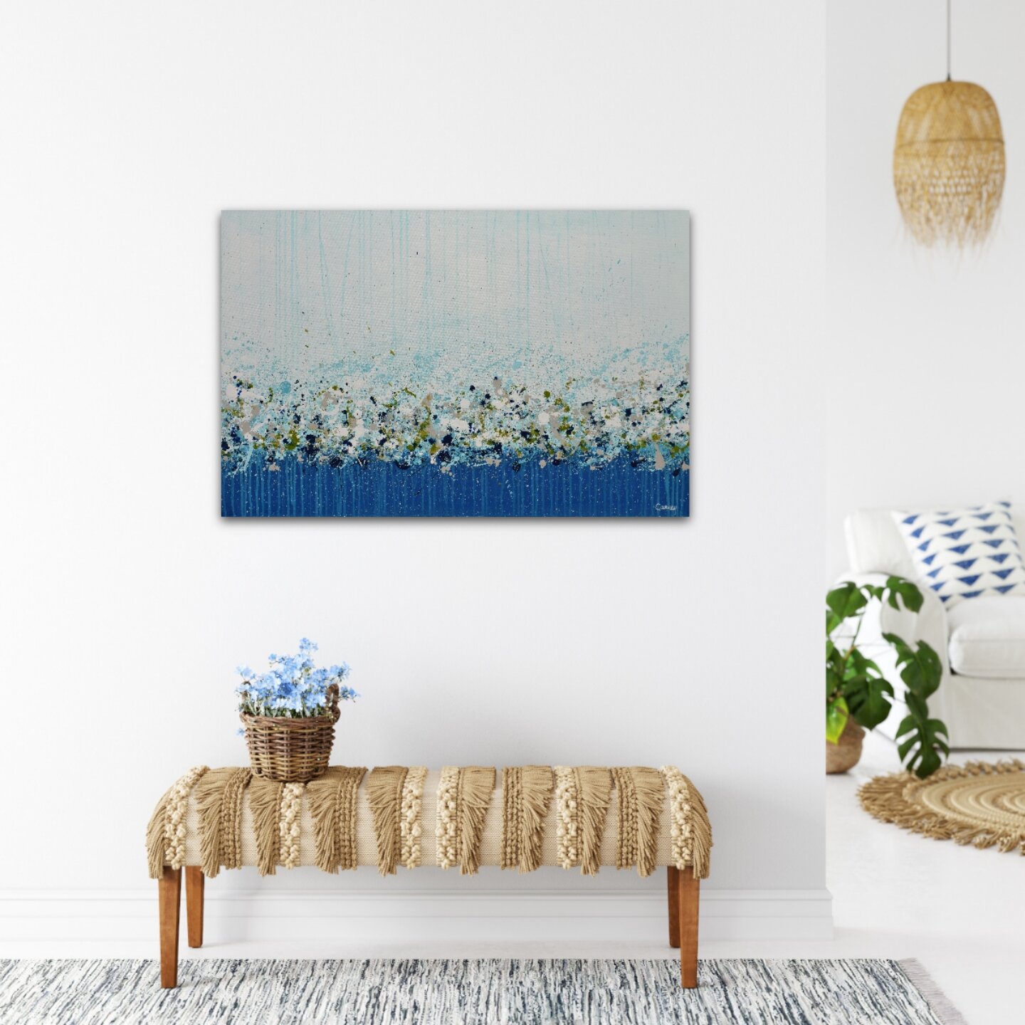Cobalt Confetti - Lisa Carney