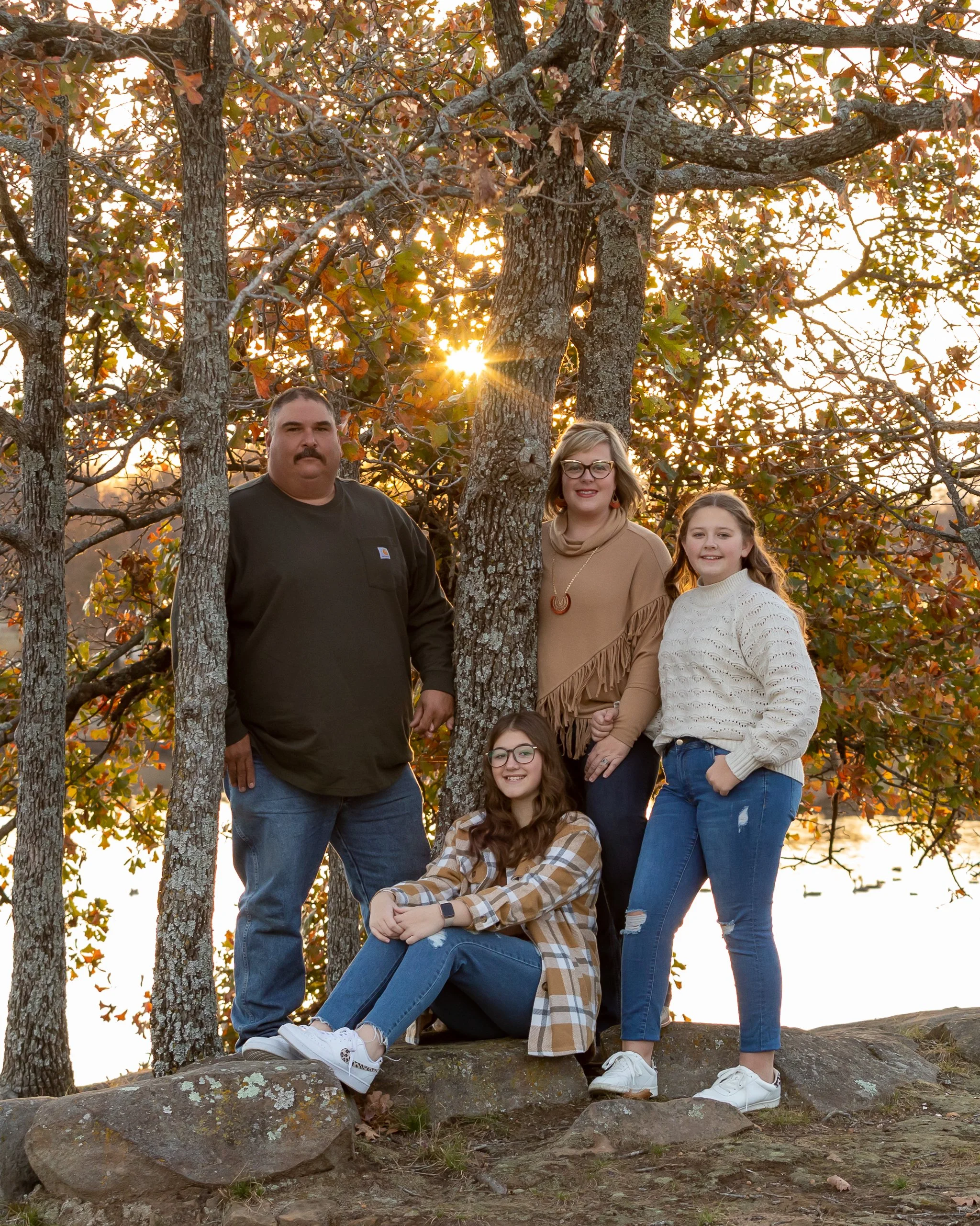 Fall at Claremore Lake Family
