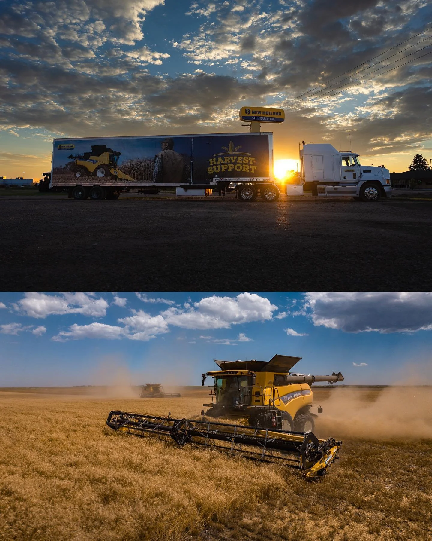 Some of my favorites from Kansas with @newholland_northamerica! #NPMedia