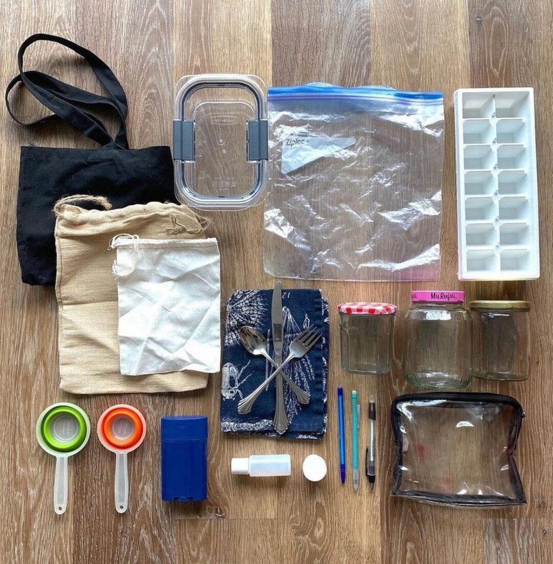 Love this reminder from @going.zero.waste to use what you have!⠀⠀⠀⠀⠀⠀⠀⠀⠀
⠀⠀⠀⠀⠀⠀⠀⠀⠀
It can be tempting to clear out all of the &quot;unsustainable&quot; items in your home but it is so important to use them until you can't any longer before you replac