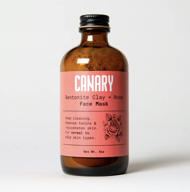 Bentonie Clay + Rose Face Mask