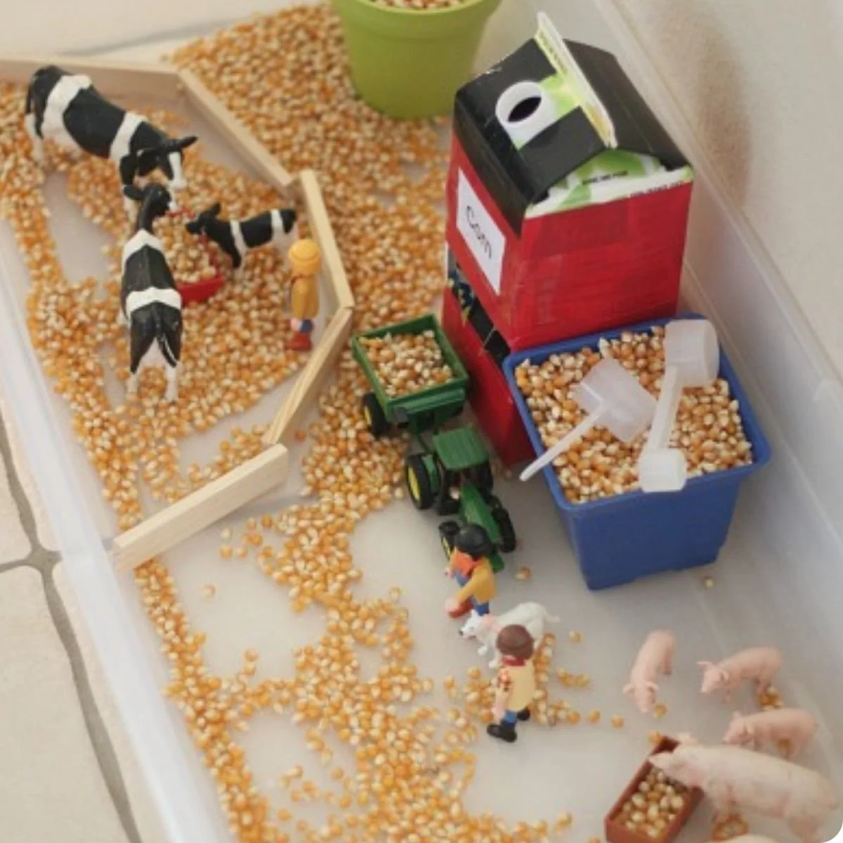 Farm Sensory Table