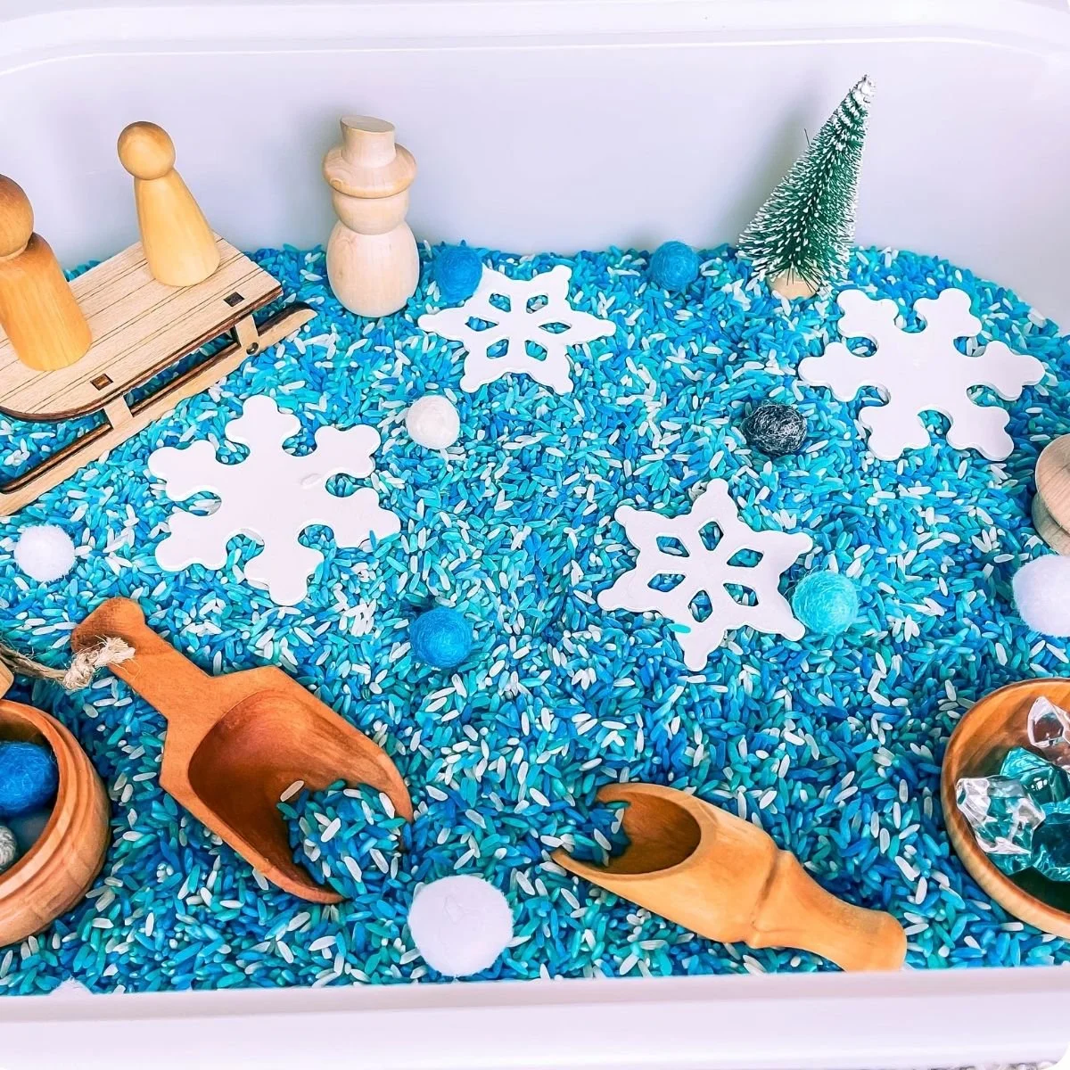 Winter Sensory Bin