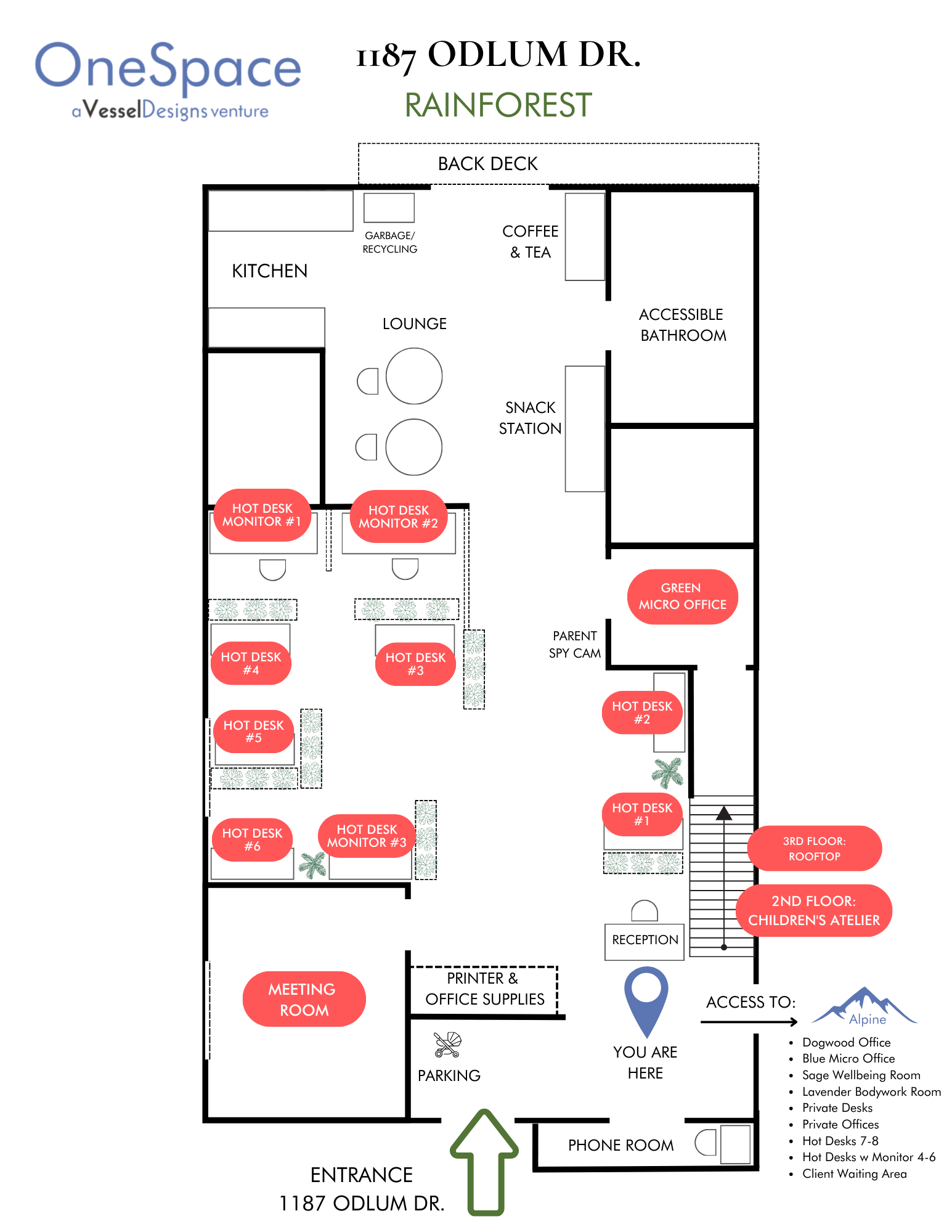 Coworking Space Floor Plan