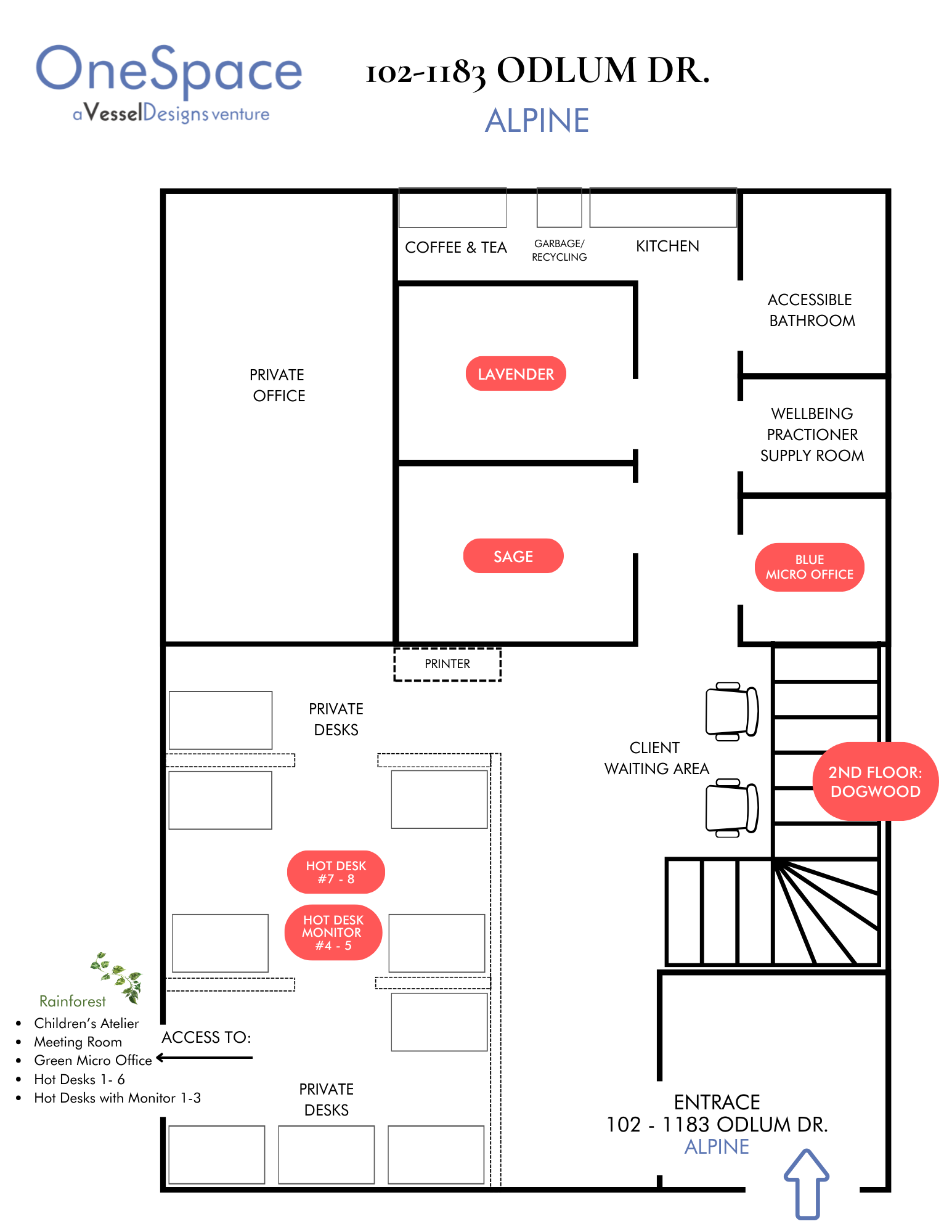 Coworking Space Floor Plan