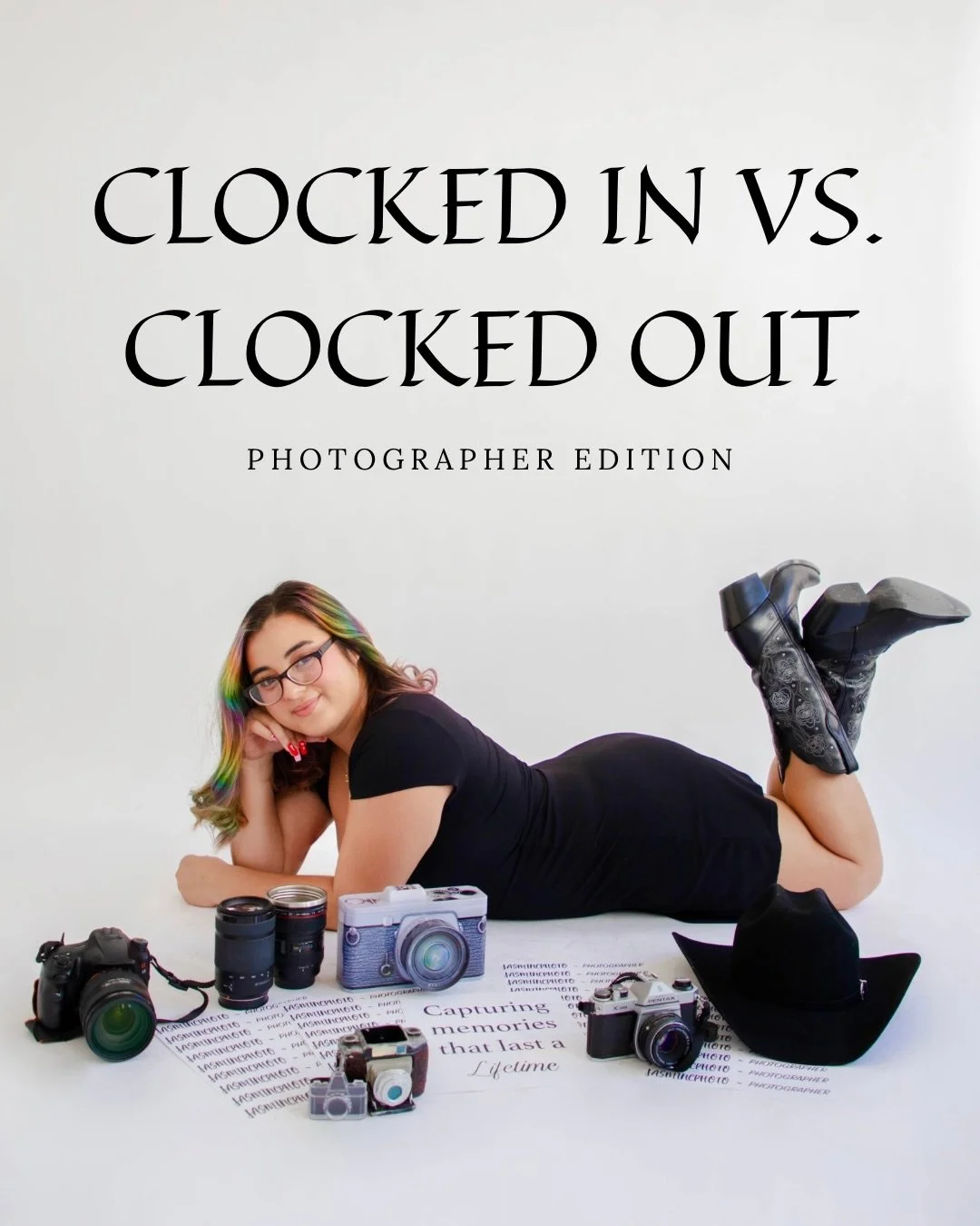 Clocked in: Capturing special moments for you 📸✨
Clocked out: Feeling thankful for all the amazing adventures I get to live 🌄💕