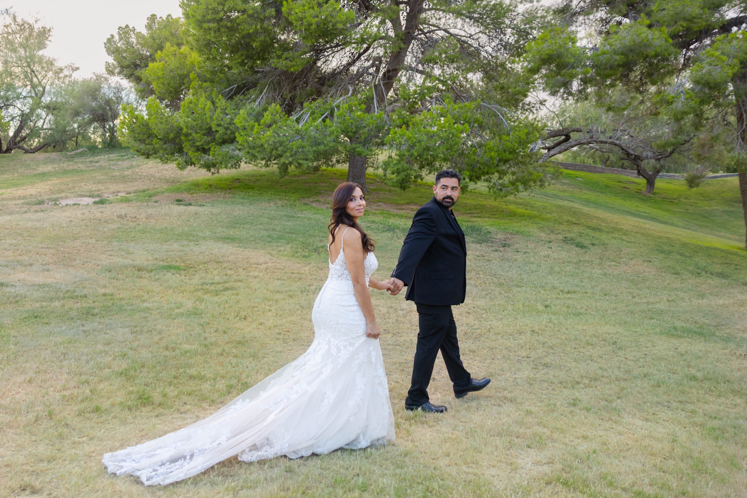 A Private Wedding Day at Memorial Park in El Paso, Texas