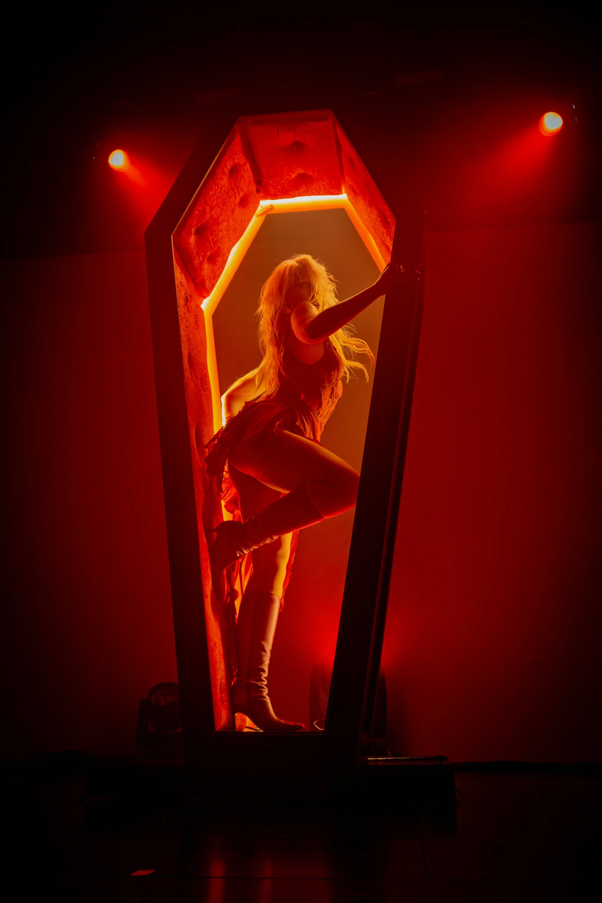 Publicity Campaign: King IV - FUNERAL Mardi Gras Show