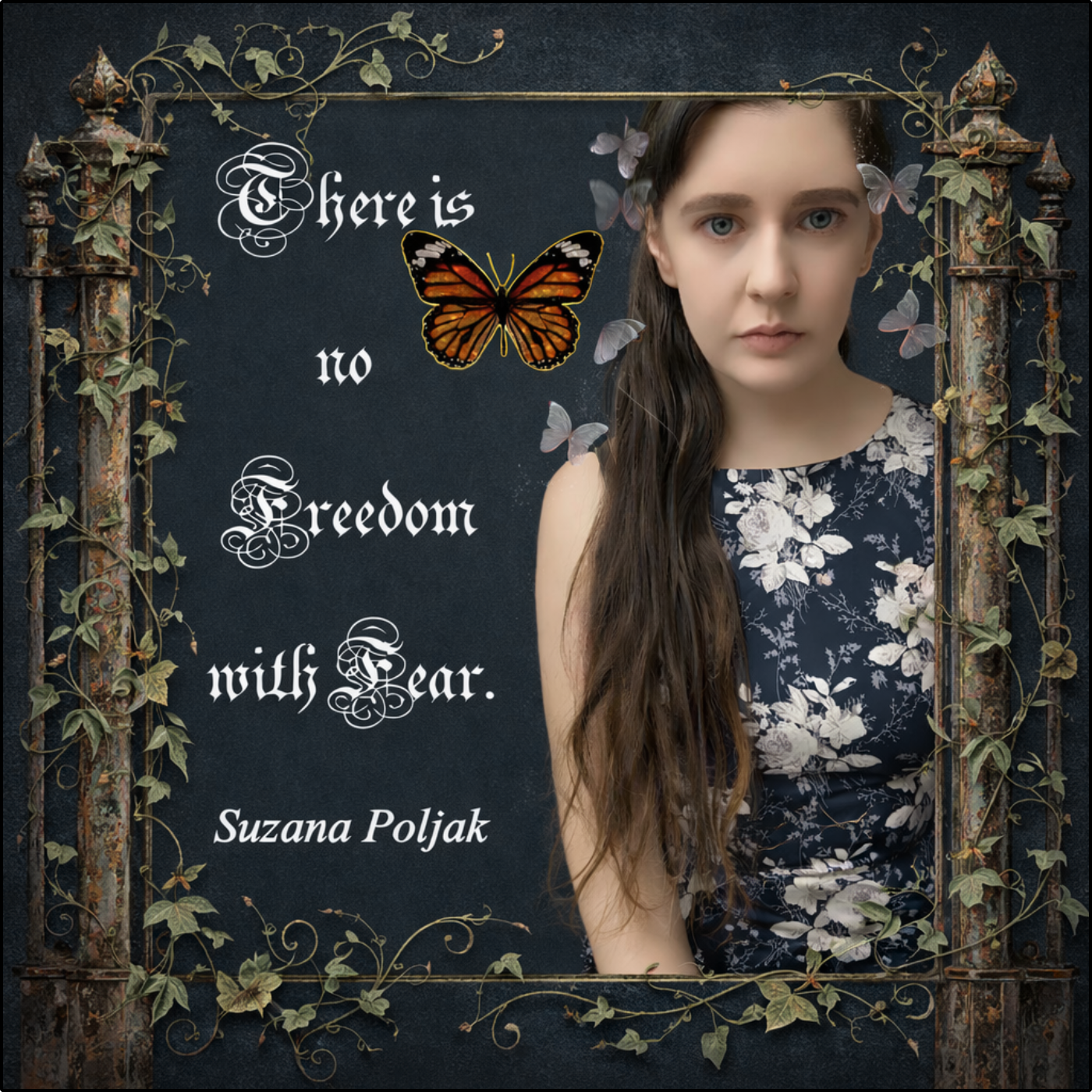 Publicity Campaign: Suzana Poljak - 'There’s No Freedom With Fear'