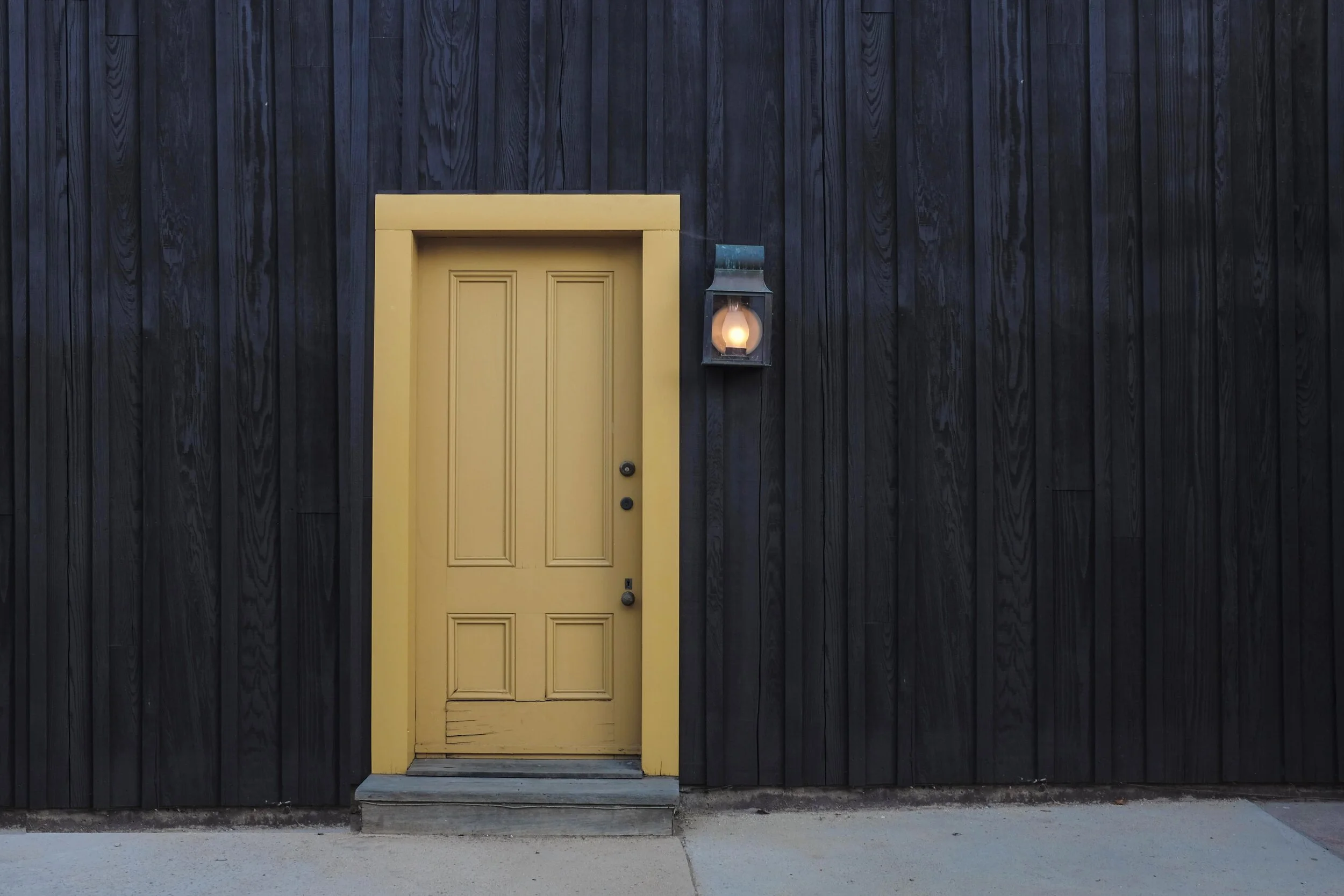  Knock, knock. Can someone let me in? 