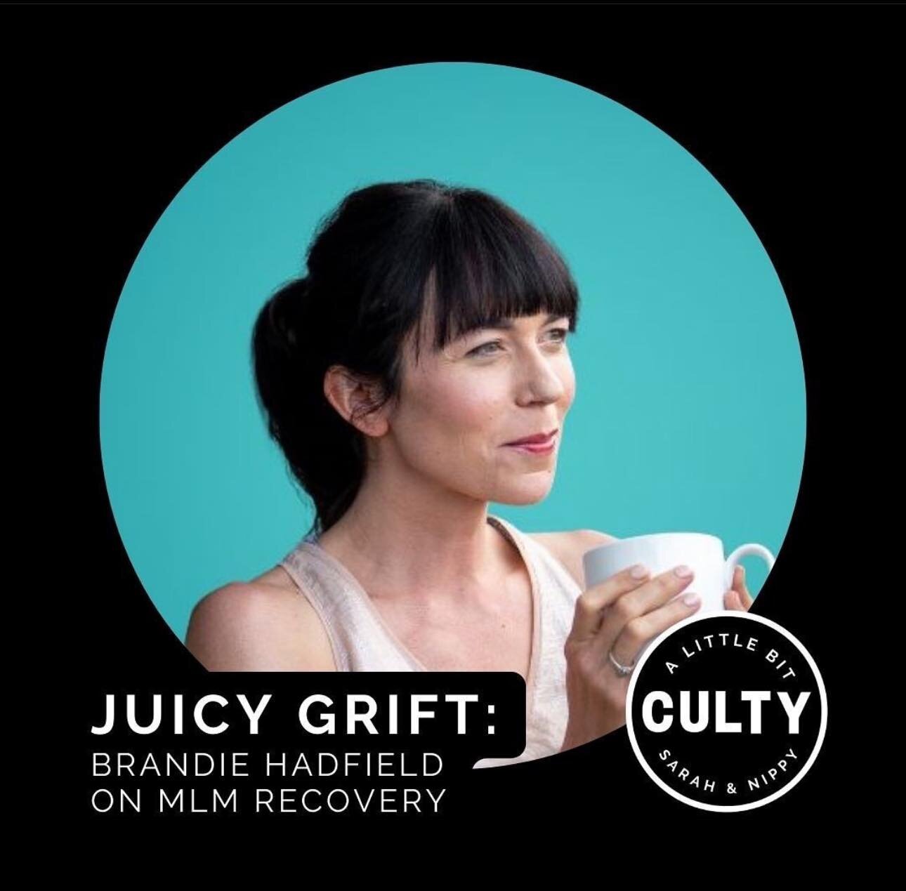 Okay, okay. We know we&rsquo;re on a little breaky-break for the holidays, but how could we not share our friend, Brandie Hadfield&rsquo;s new episode on A Little Bit Culty?

Take some time to listen today, maybe while sipping some tea, wrapping gift