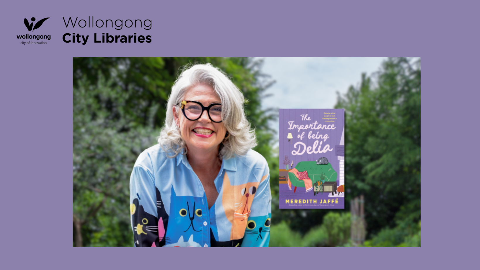 Author Talk with Meredith Jaffé at Corrimal Library