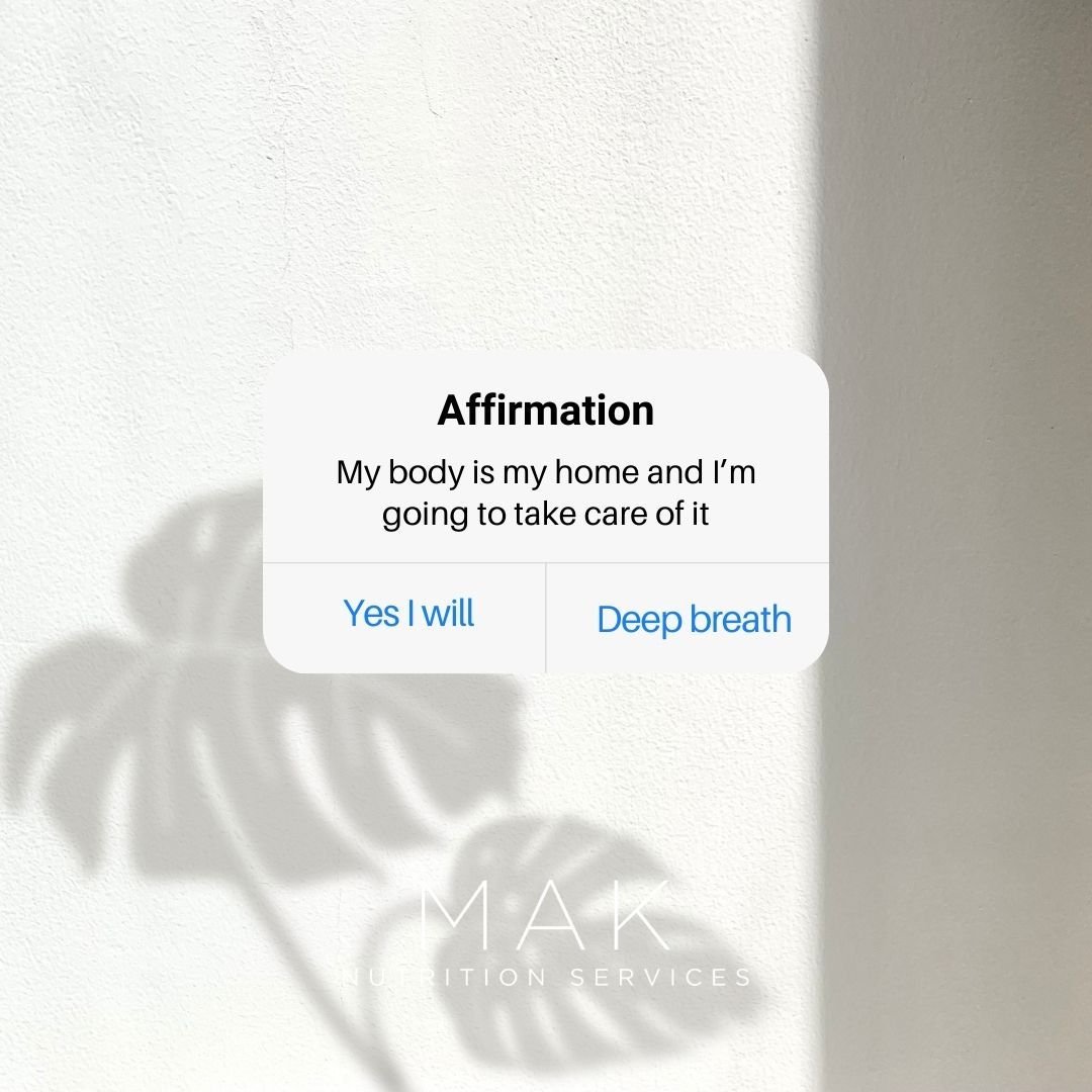 In this home, we say affirmations. 

#affirmation #mantra #healing #health #mentalhealth #nutrition #rdsofinstagram