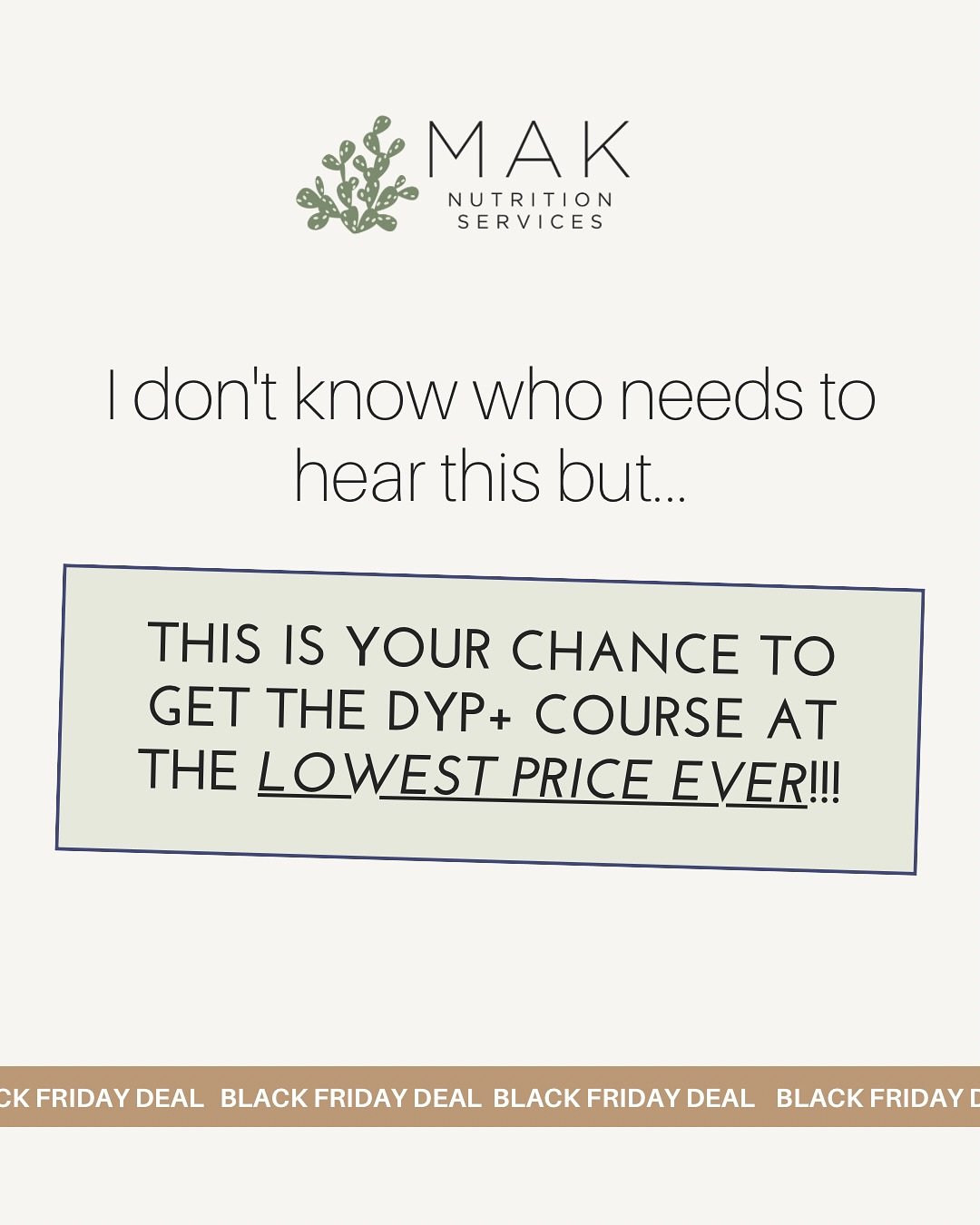 👀 BLACK FRIDAY DEAL INCOMING&hellip; 

I&rsquo;m offering a special Black Friday deal on my professional training course, Deepen Your Perspectives PLUS! 🎉 

For a limited time, you can get this comprehensive, online, self-paced course for $147 (was