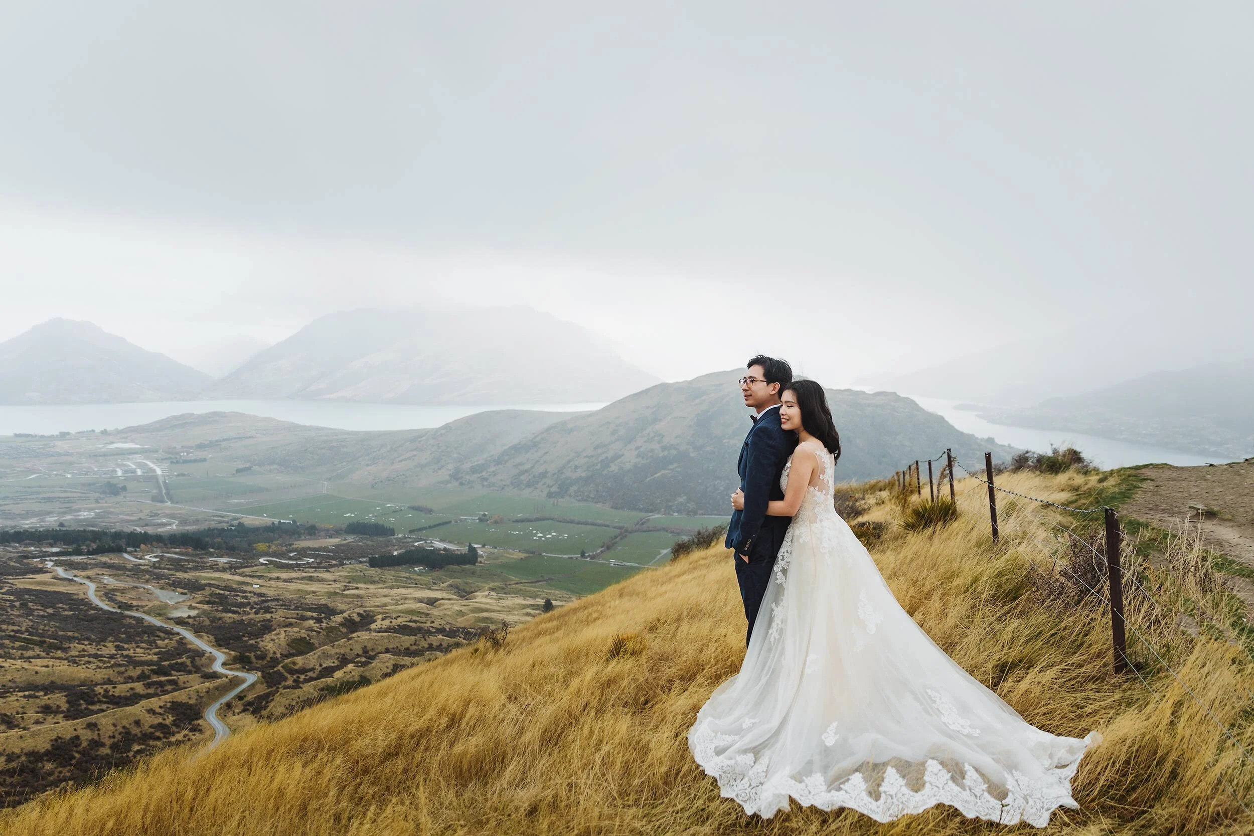 Queenstown Remarkables Mountain Wedding Photo