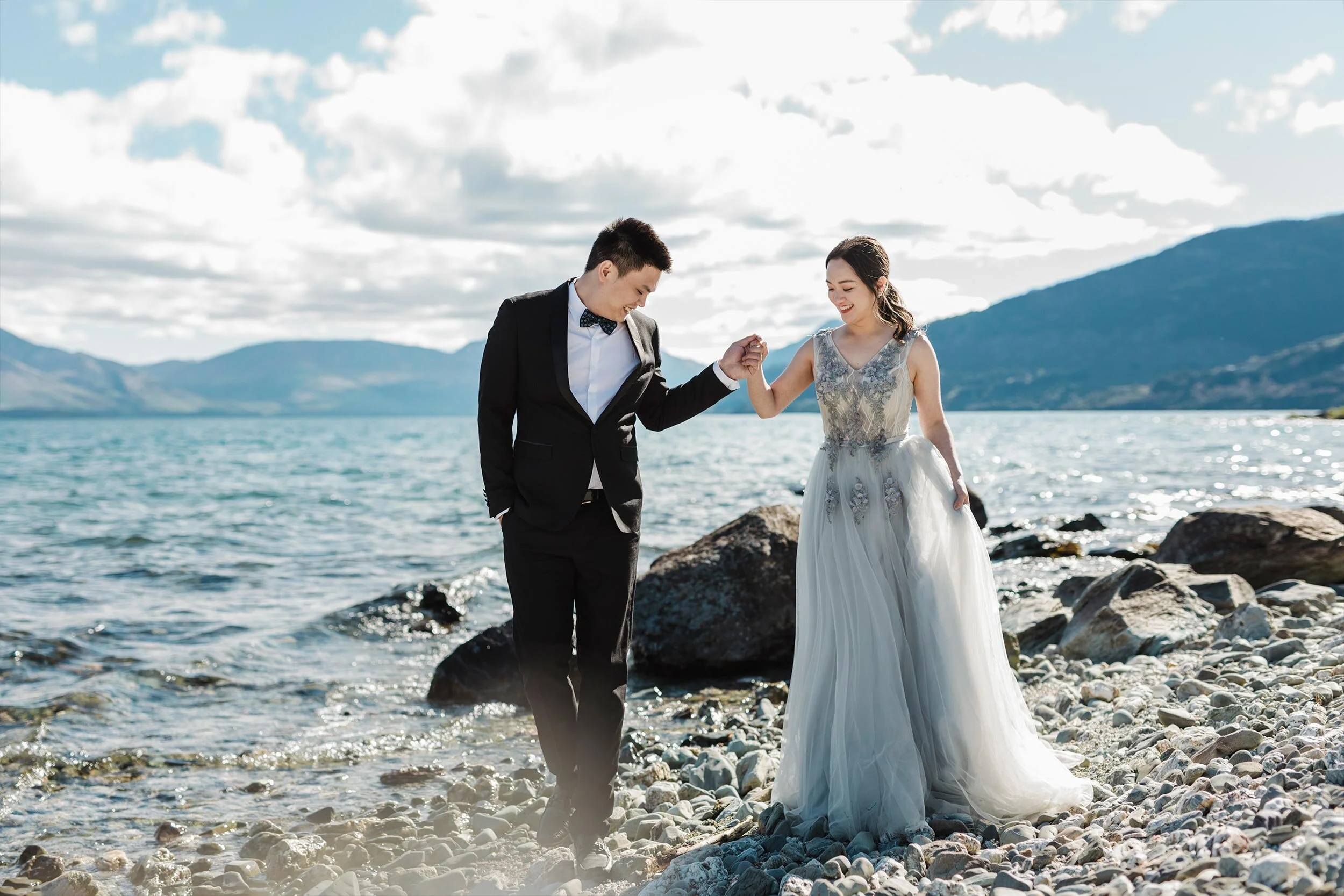 Queenstown Lakeside Pre Wedding Photo