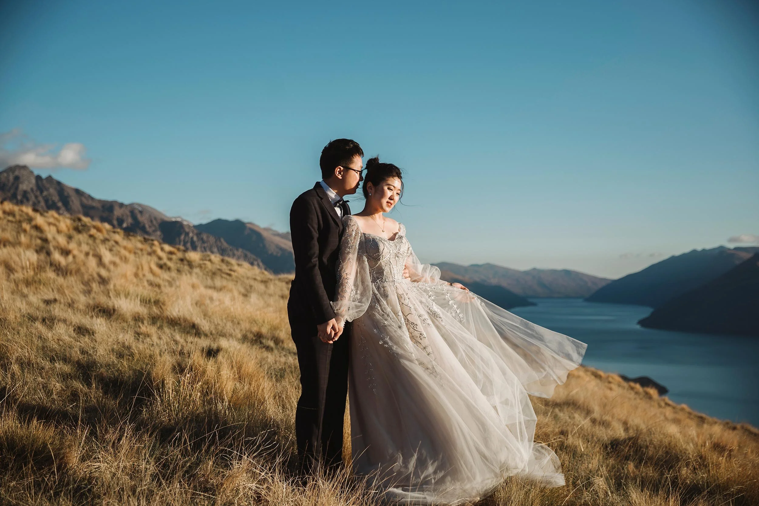Queenstown Deer Park Heights Wedding Photoshoot