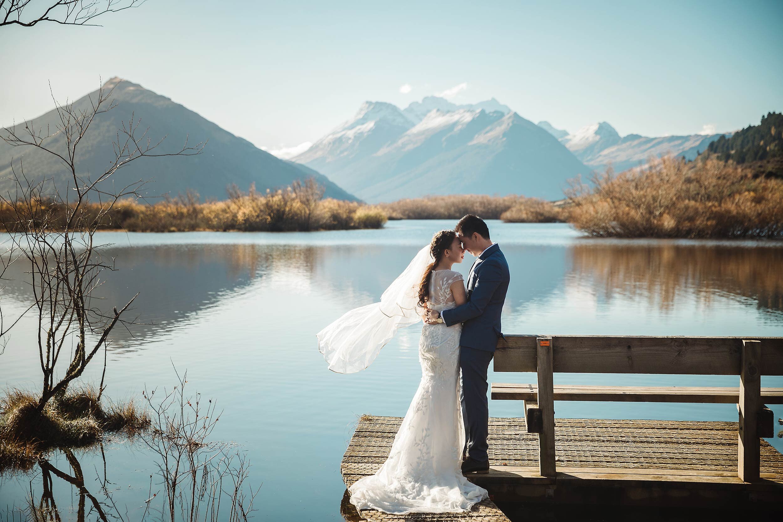 Glenorchy Lagoon Wedding Photoshoot