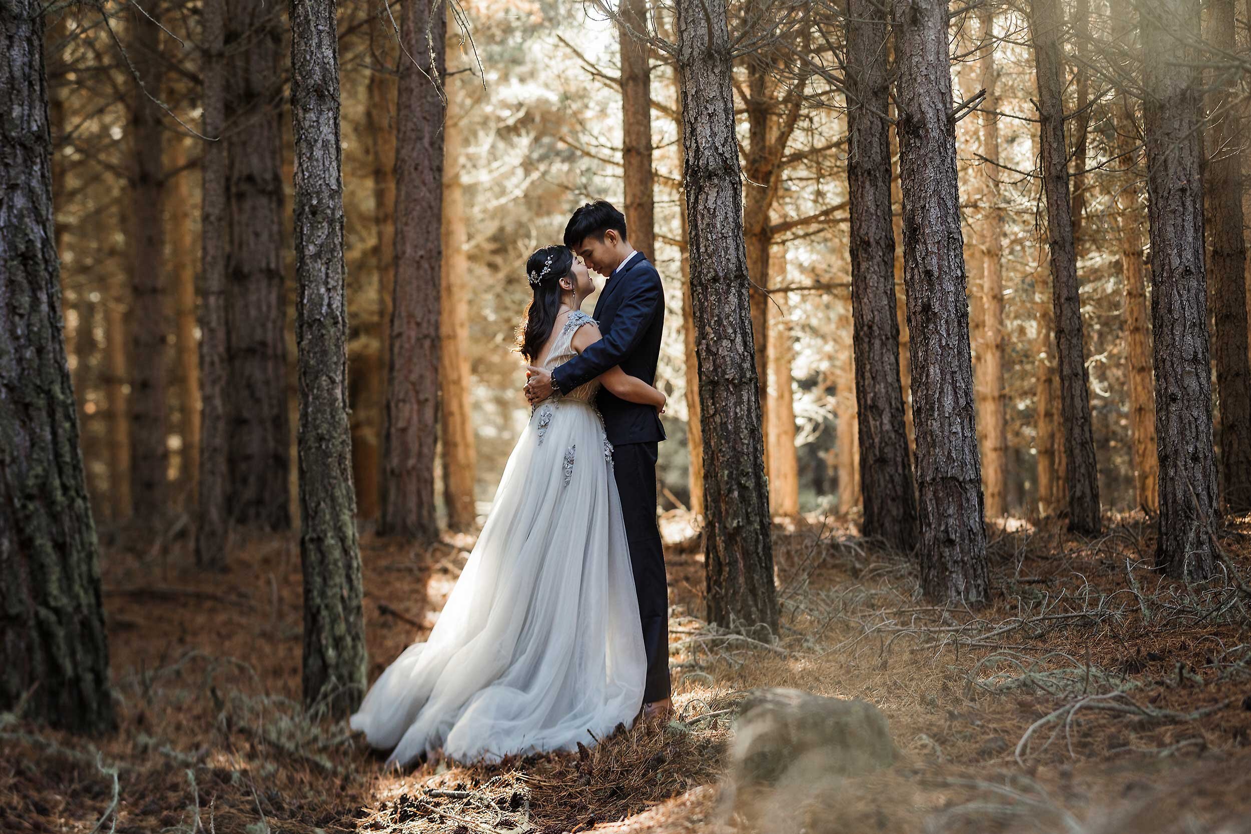Lake Tekapo Forest Wedding Photography