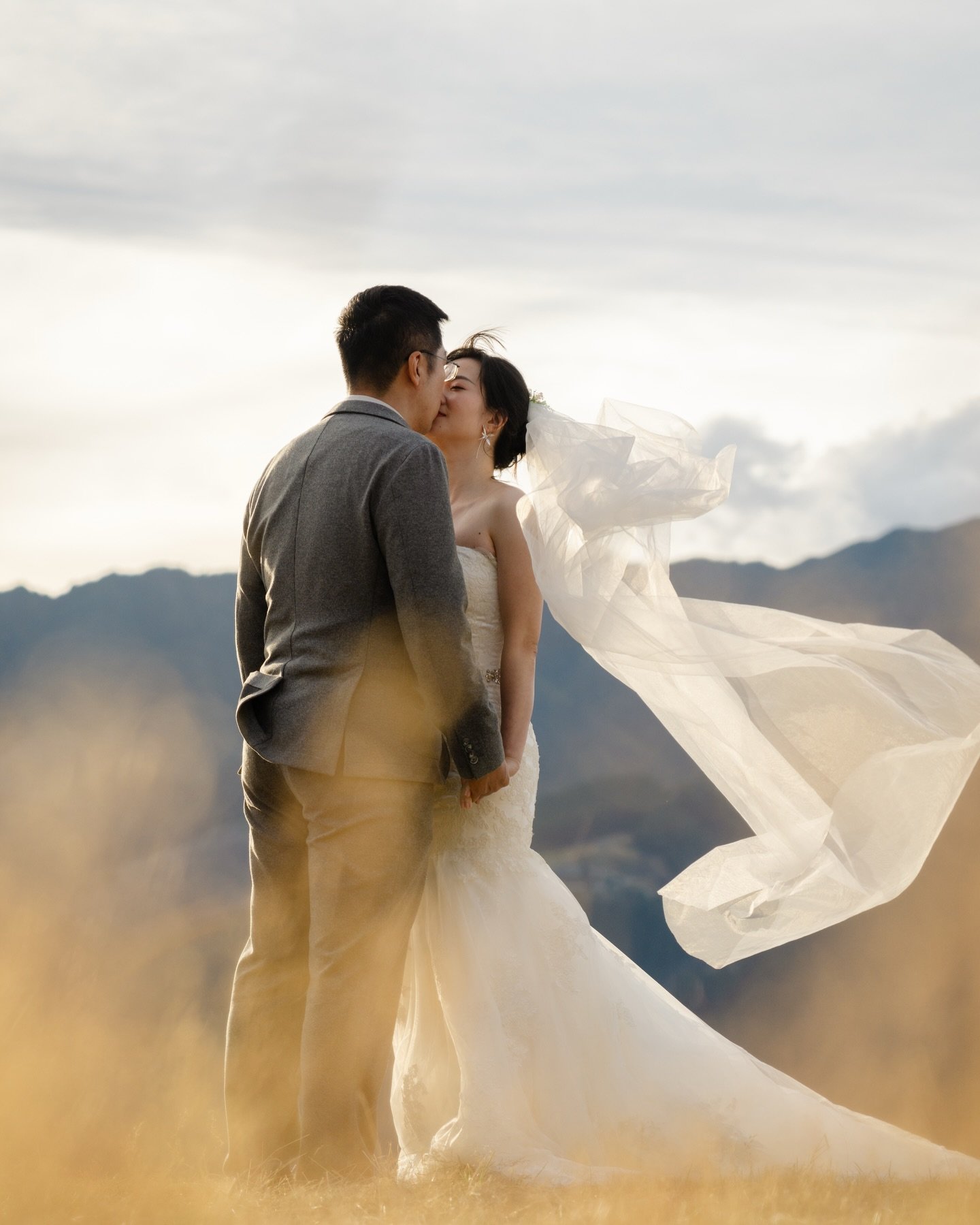 From the stillness of Lake Johnson to a breathtaking landing on Bayonet Peaks by helicopter, and vows whispered above the town at Deer Park Heights.

Three locations, one story.
Wind, mountains, and love&mdash;exactly as it should be.

Planning @amom