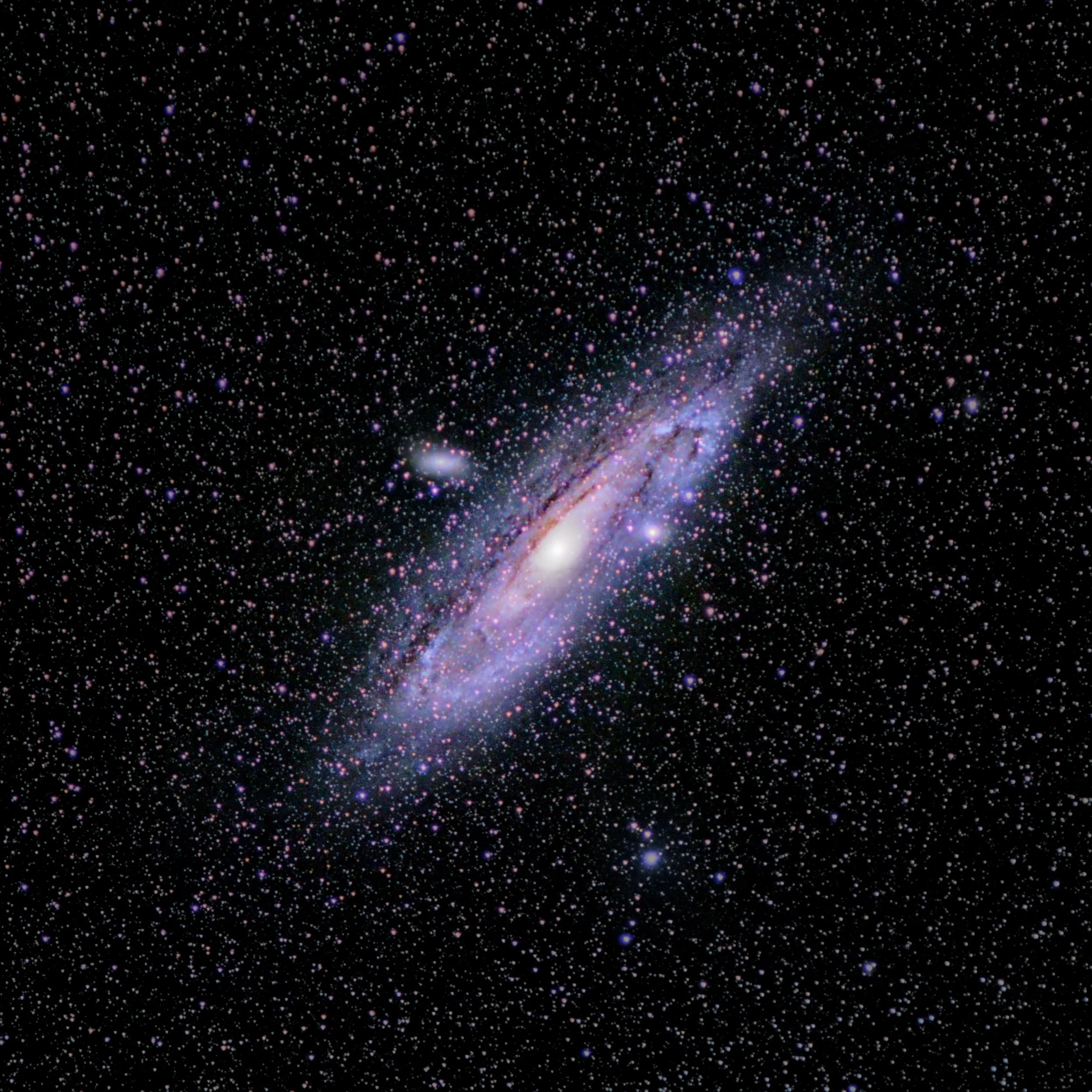 142 · andromeda // reprocessed data from october 2024 · 09/2026