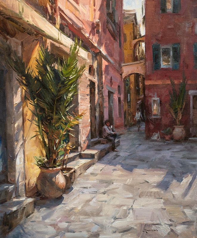 Morning Cappuccino • 24x20