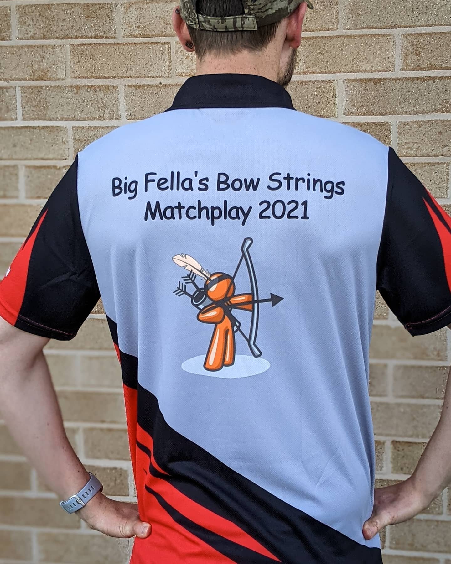 Big Fella's Bowstrings Matchplay 2021 👕
🏹🏹🏹
#archery #archer #archerylife #archerypractice #bow #bowandarrow #bowandarrows #compoundbow #recurvebow #club #sport #sports #sportsclub #archeryclub #arrow #arrows #3daaa #3darchery #3darcheryshoot #sh