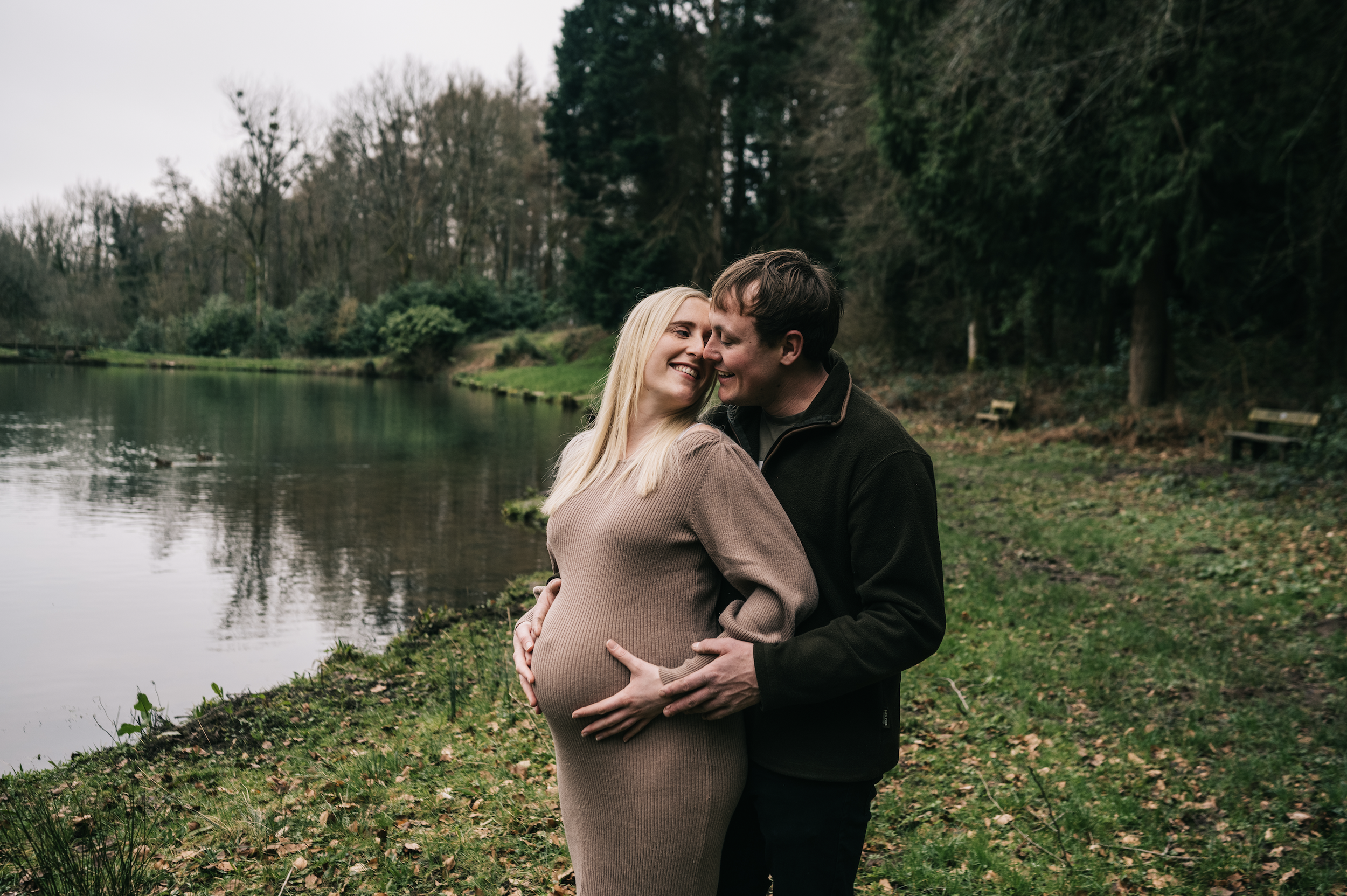 Capturing Beautiful Outdoor Maternity Moments in Lydney, Gloucestershire