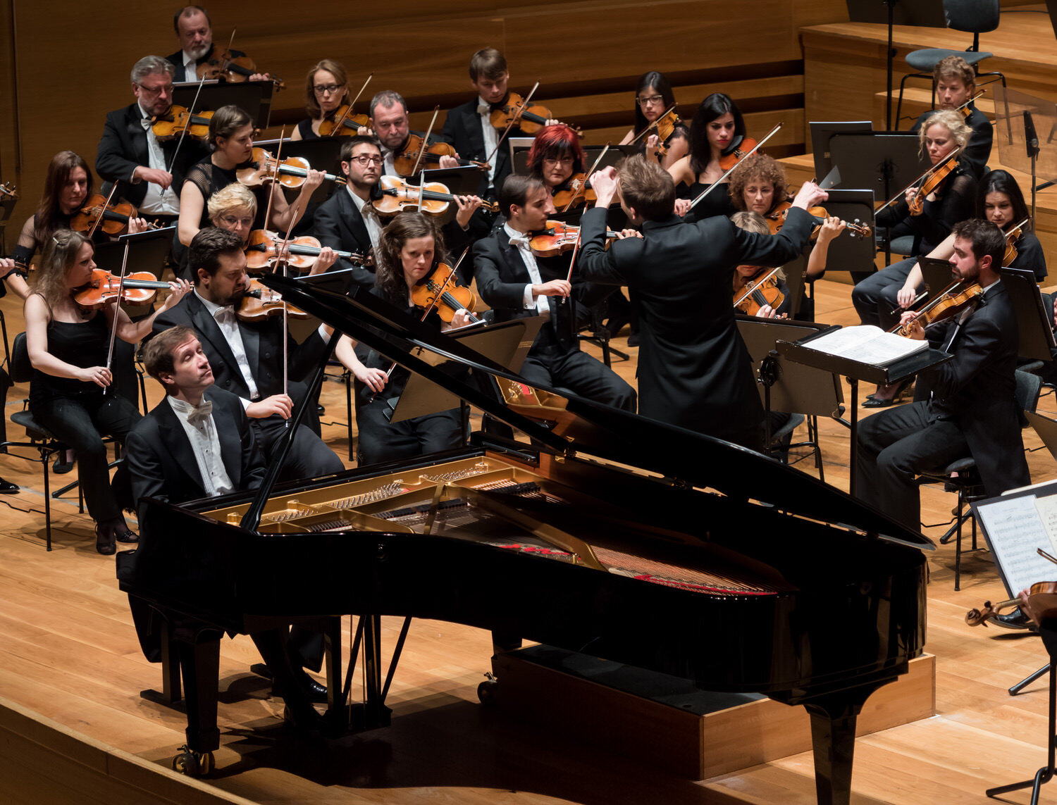 Performing with Nikolai Lugansky