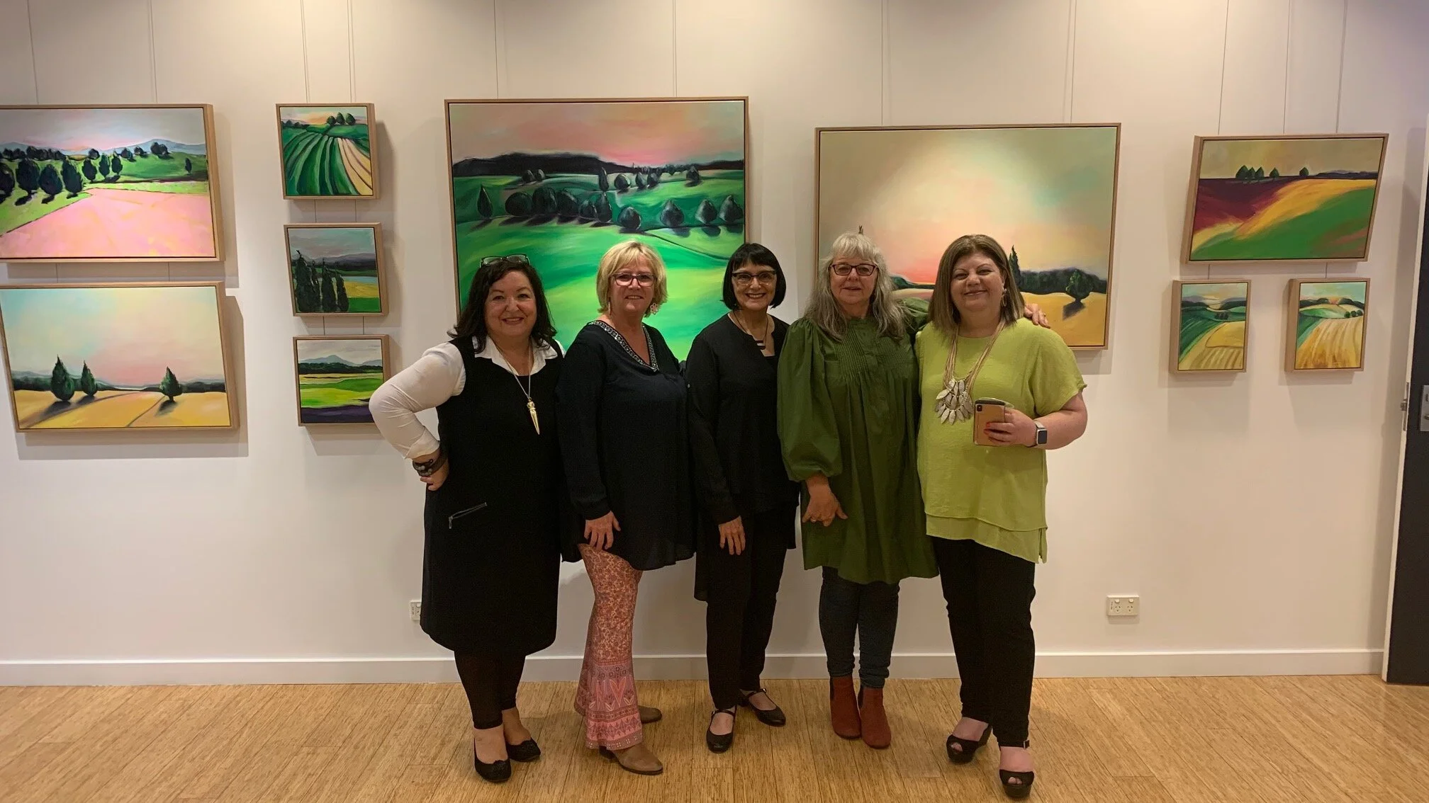 STELLA GREIG, TINA BLACKWELL, GINA PANEBIANCO, PAULA LINDLEY, GIHAN SADEK