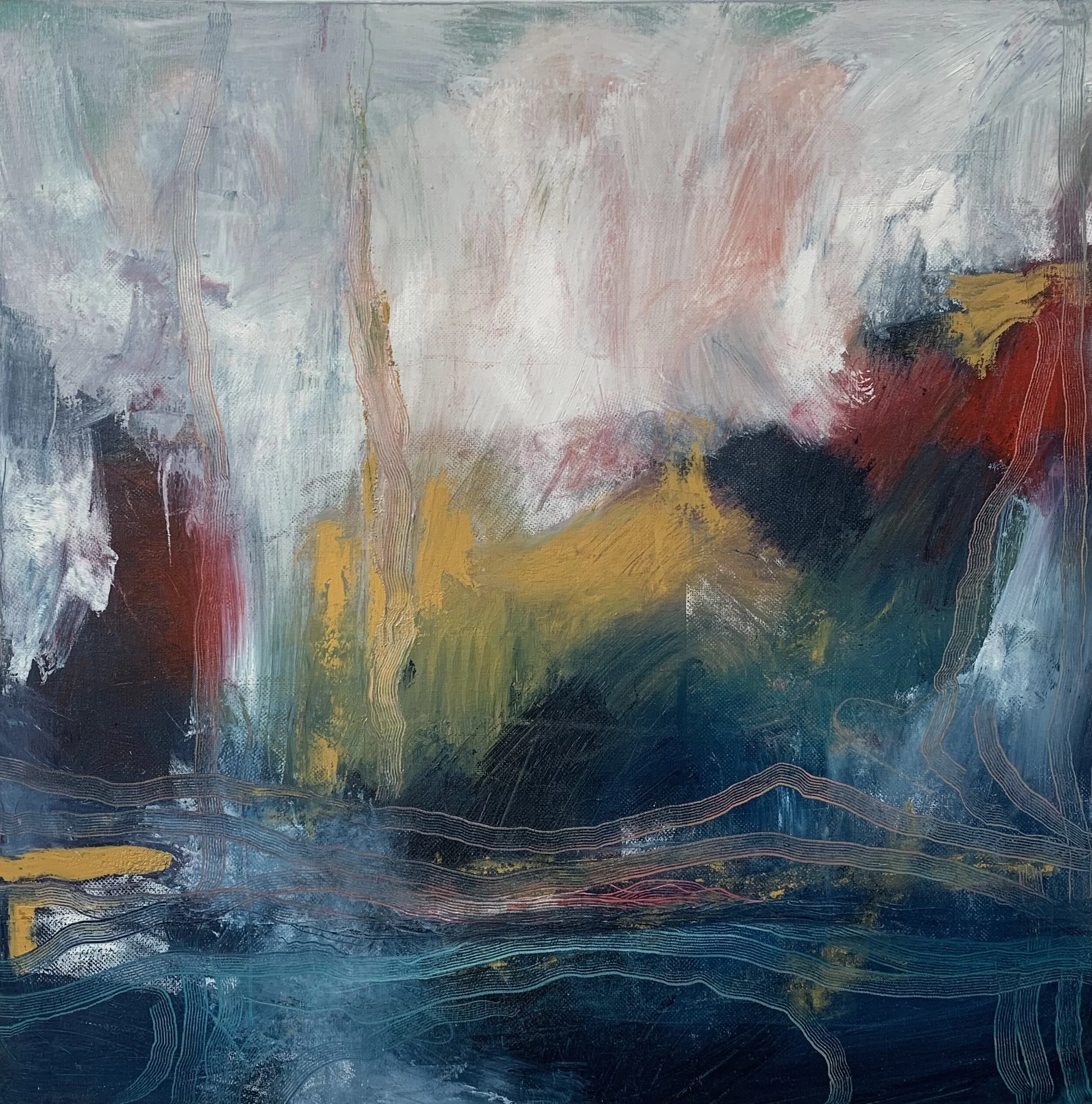 YELLOW MOON MIDNIGHT SEA 
FINALIST IN WESTEND BIENNALE VICTORIAN ABSTRACT ARTISTS 