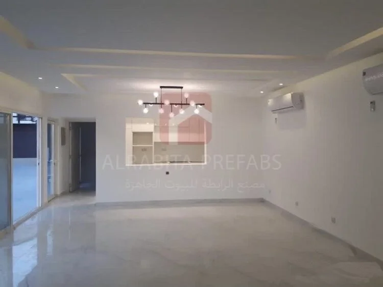 Interior of a prefabricated building executed by Alrabita Prefab Co. ديكورات داخلية لمبنى جاهز تم تنفيذه من قبل مصنع الرابطة للبيوت الجاهزة