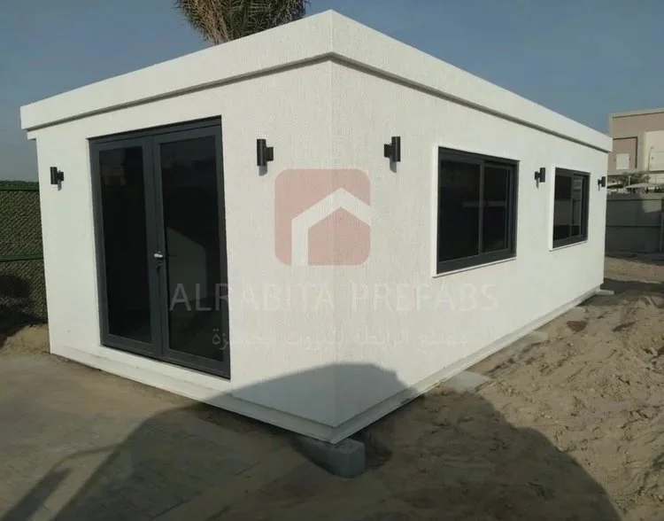 Prefabricated diwaniya executed by Alrabita Prefab Co. ديوانية جاهزة مسبقة الصنع تم تنفيذها من قبل مصنع الرابطة للبيوت الجاهزة