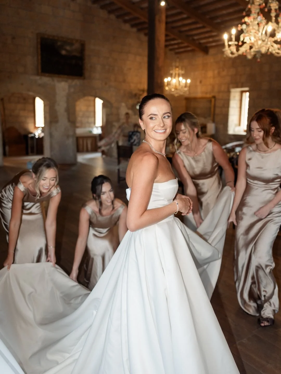 How was your morning?

&ldquo;Oh pretty standard - we got married at the top of a castle overlooking the rolling Italian hills&rdquo;

Whilst those staircases and doorways aren&rsquo;t the most suitable for a 6ft5 potato, I would not change that venu