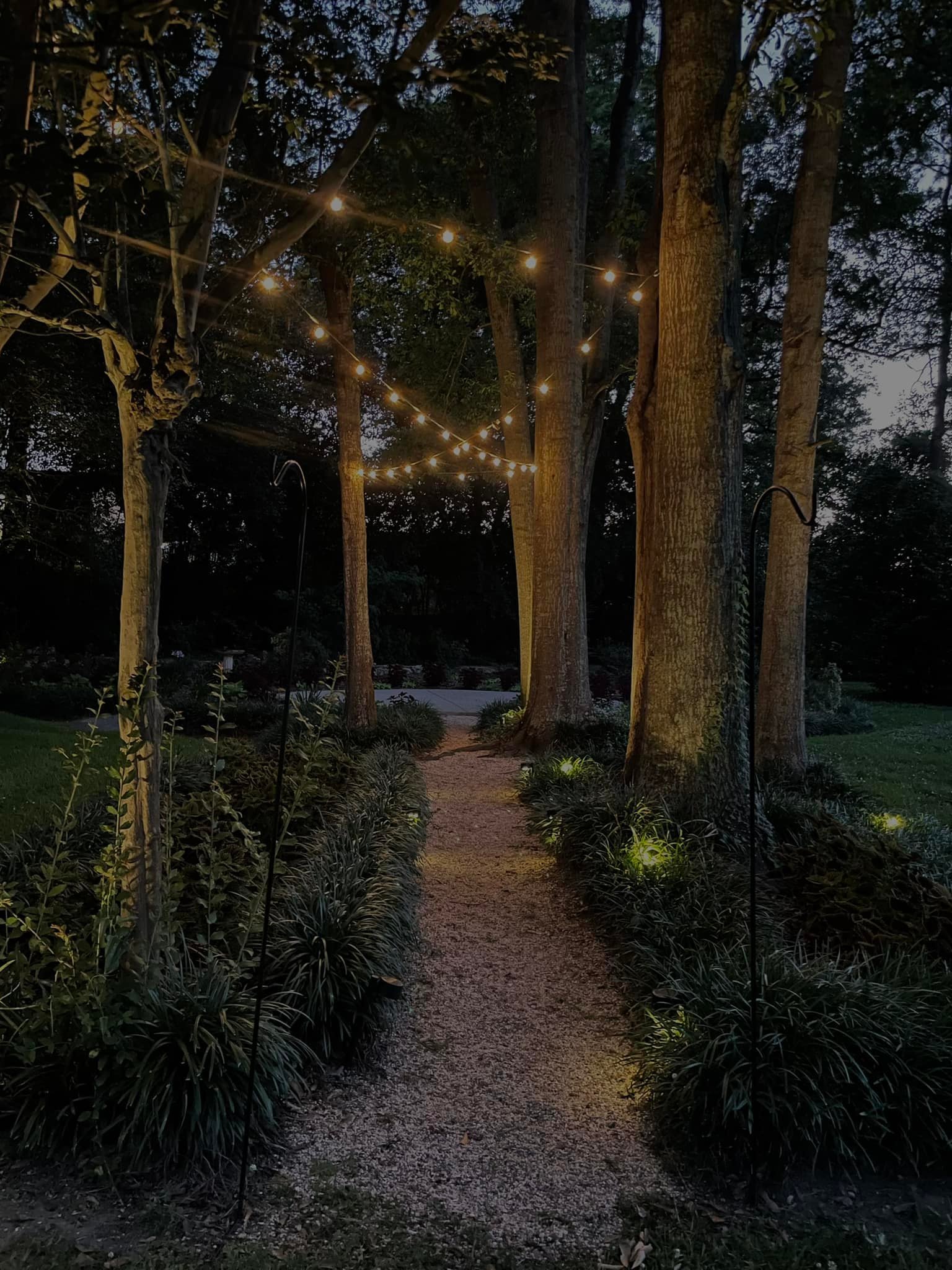 Outdoor-Wedding-Hattiesburg-MS-Garden-Path