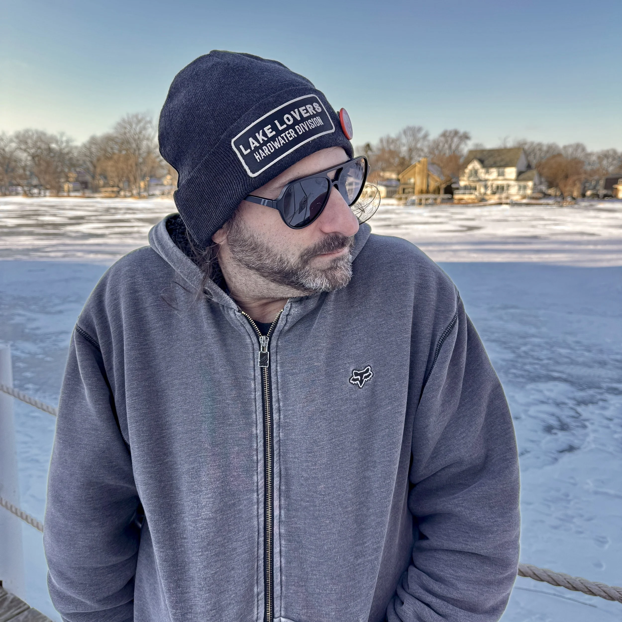 30 thursday | lake lovers hardwater division beanie + pin pack