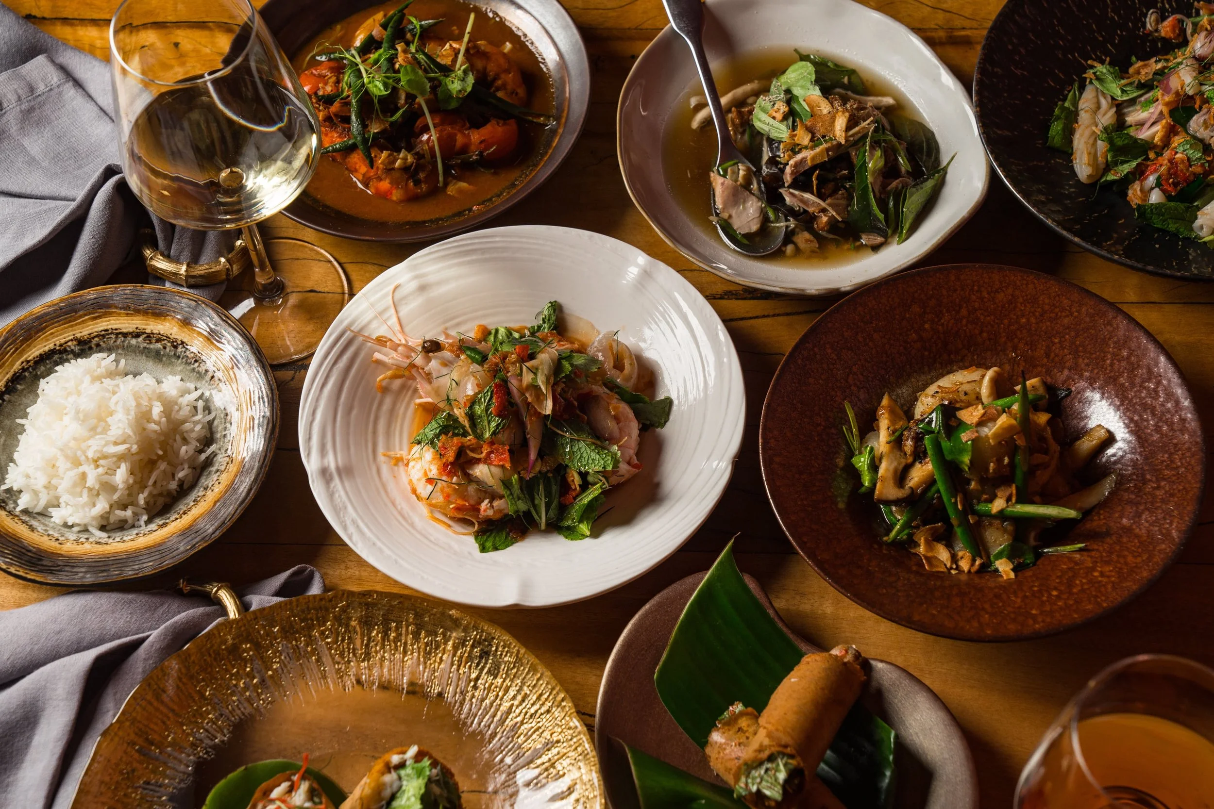 best thai degustation in Sydney hand crafted by Chef Annita Potter award winning chef