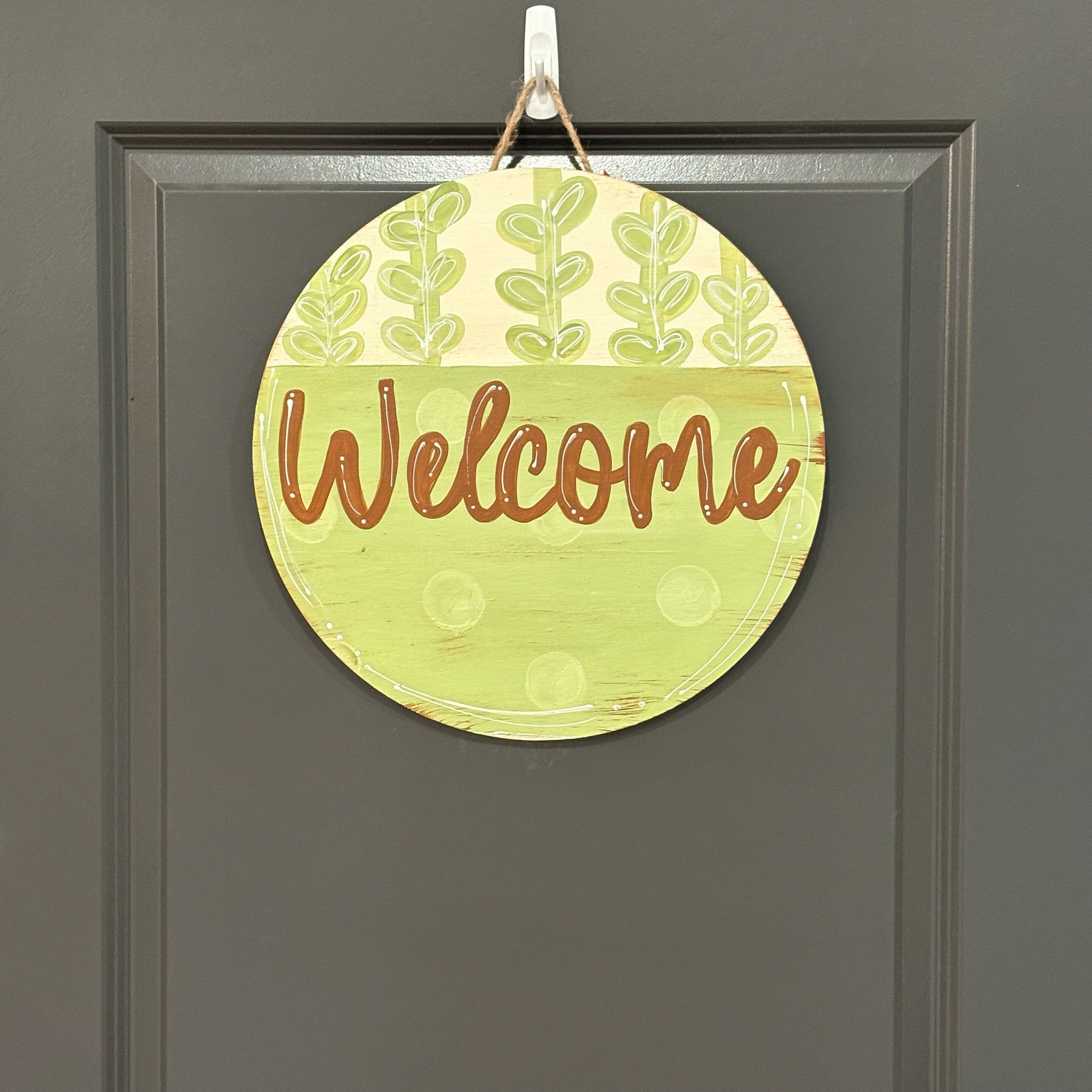Welcome Door Hanger