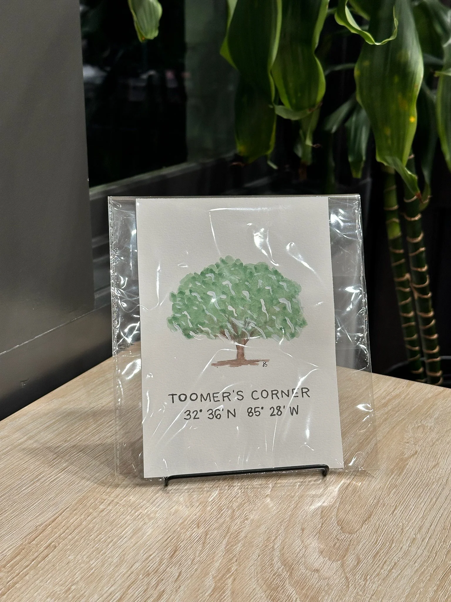 Toomers Corner Watercolor Painting