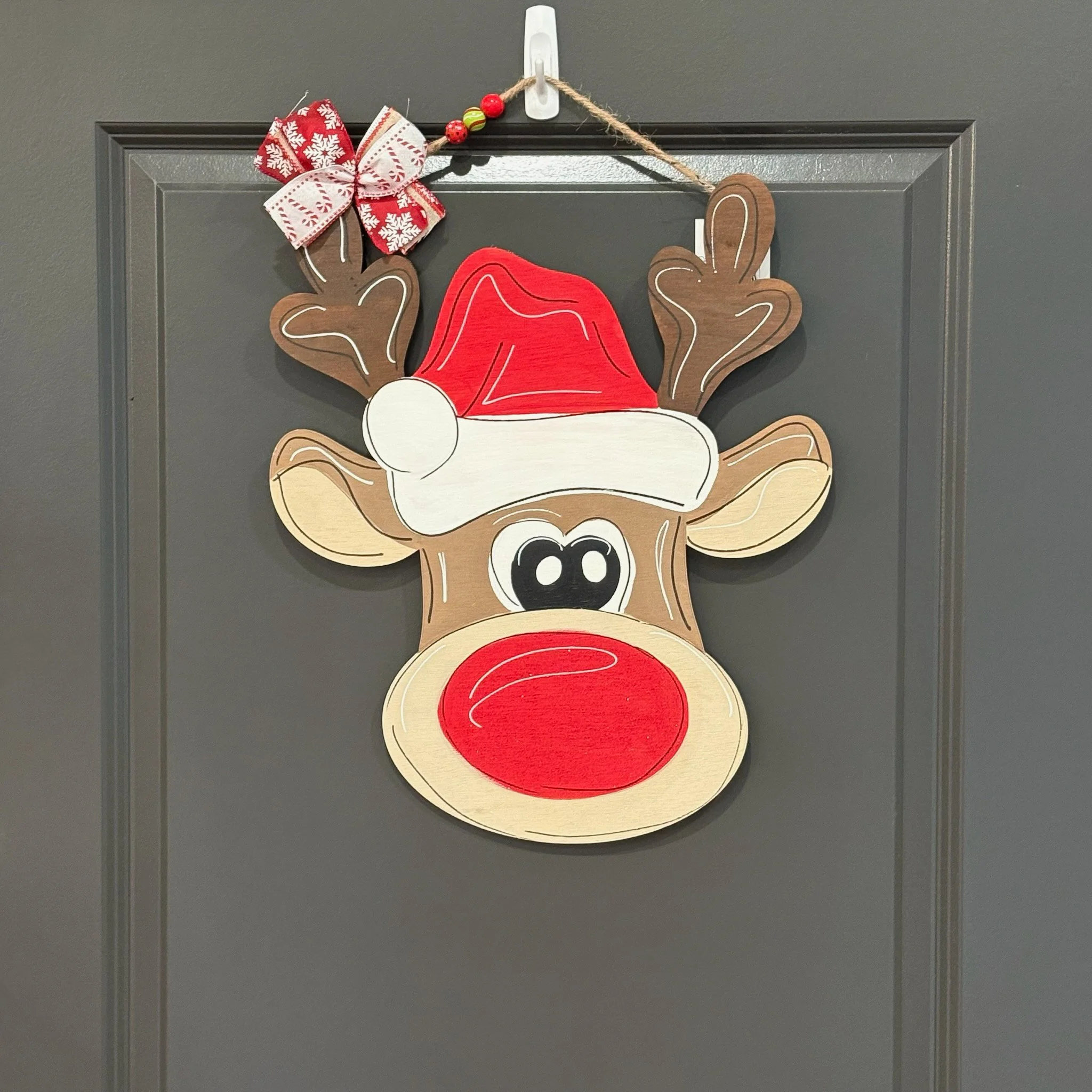 Reindeer Door Hanger