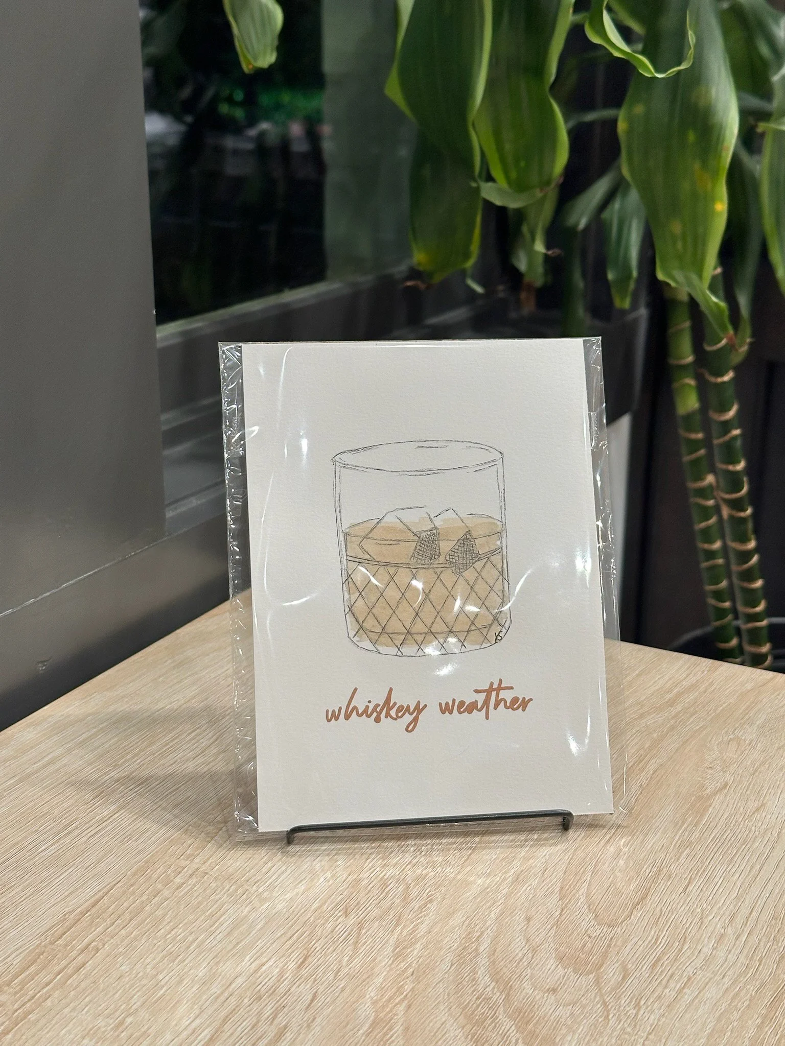 Whiskey Weather Watercolor Painting