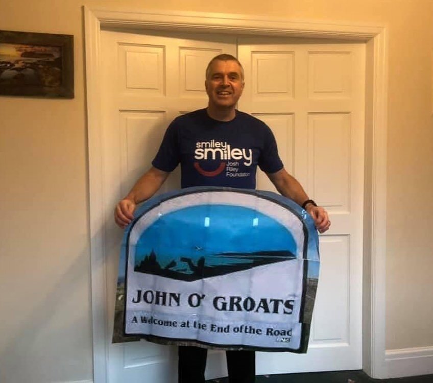 THE POST YOU HAVE ALL BEEN WAITING FOR... John Aspin has completed 100% of the 1,083 miles from Lands End to John O&rsquo;Groats challenge in just 36 days!!! Today John crossed the finish line and not only kept the promise he made to himself to compl